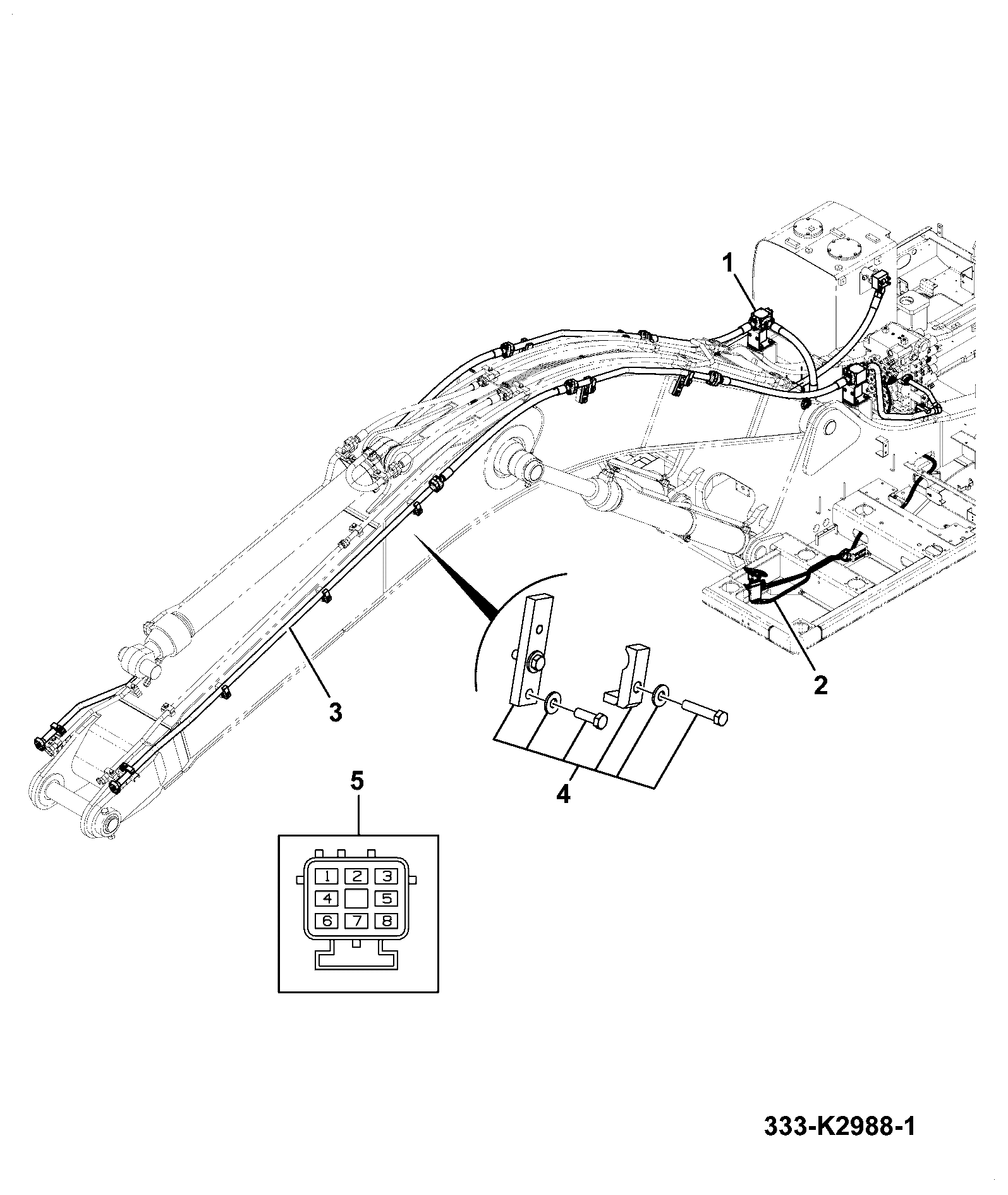 Хомут 333/K2989 JCB