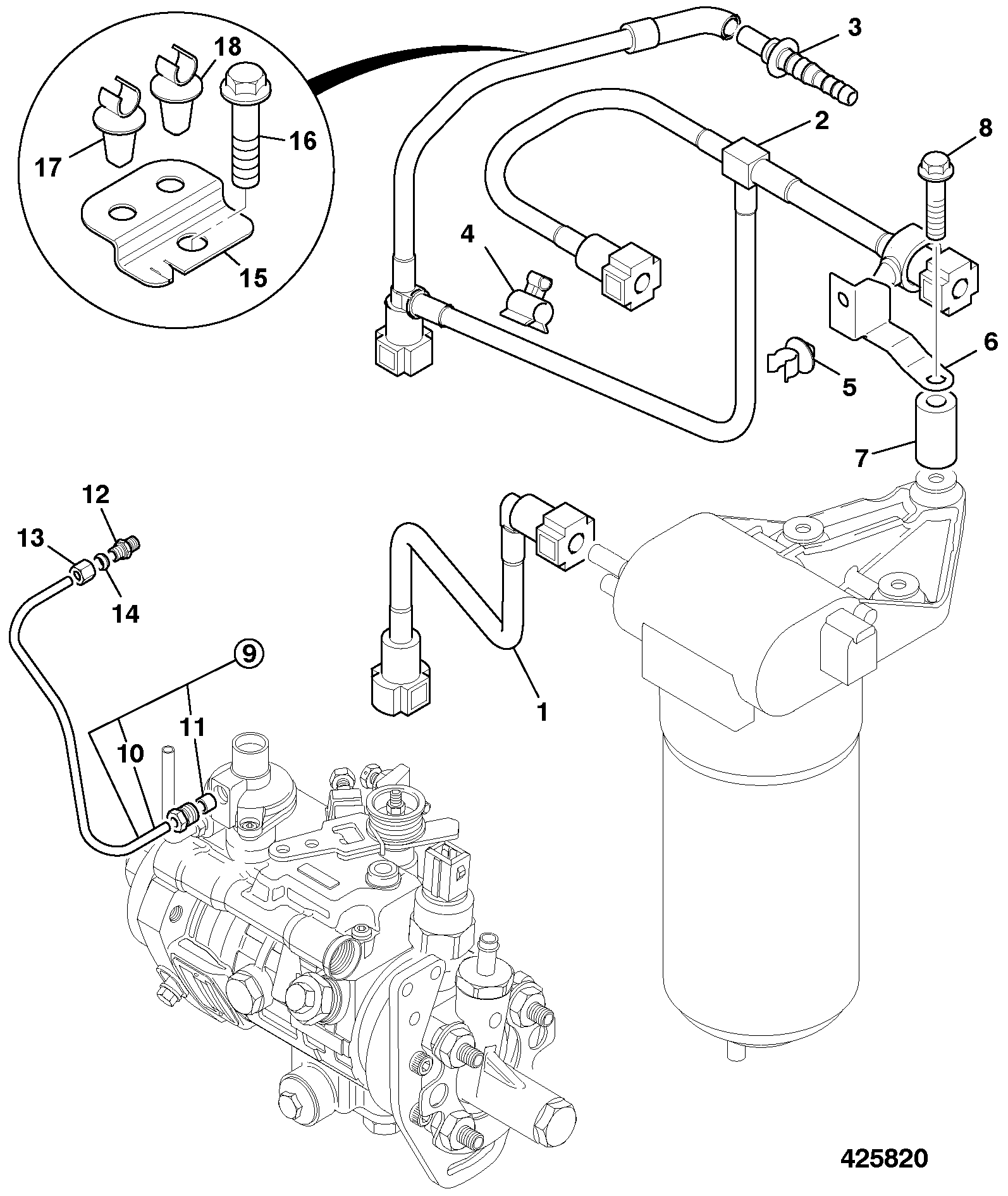 Труба 02/203022 JCB
