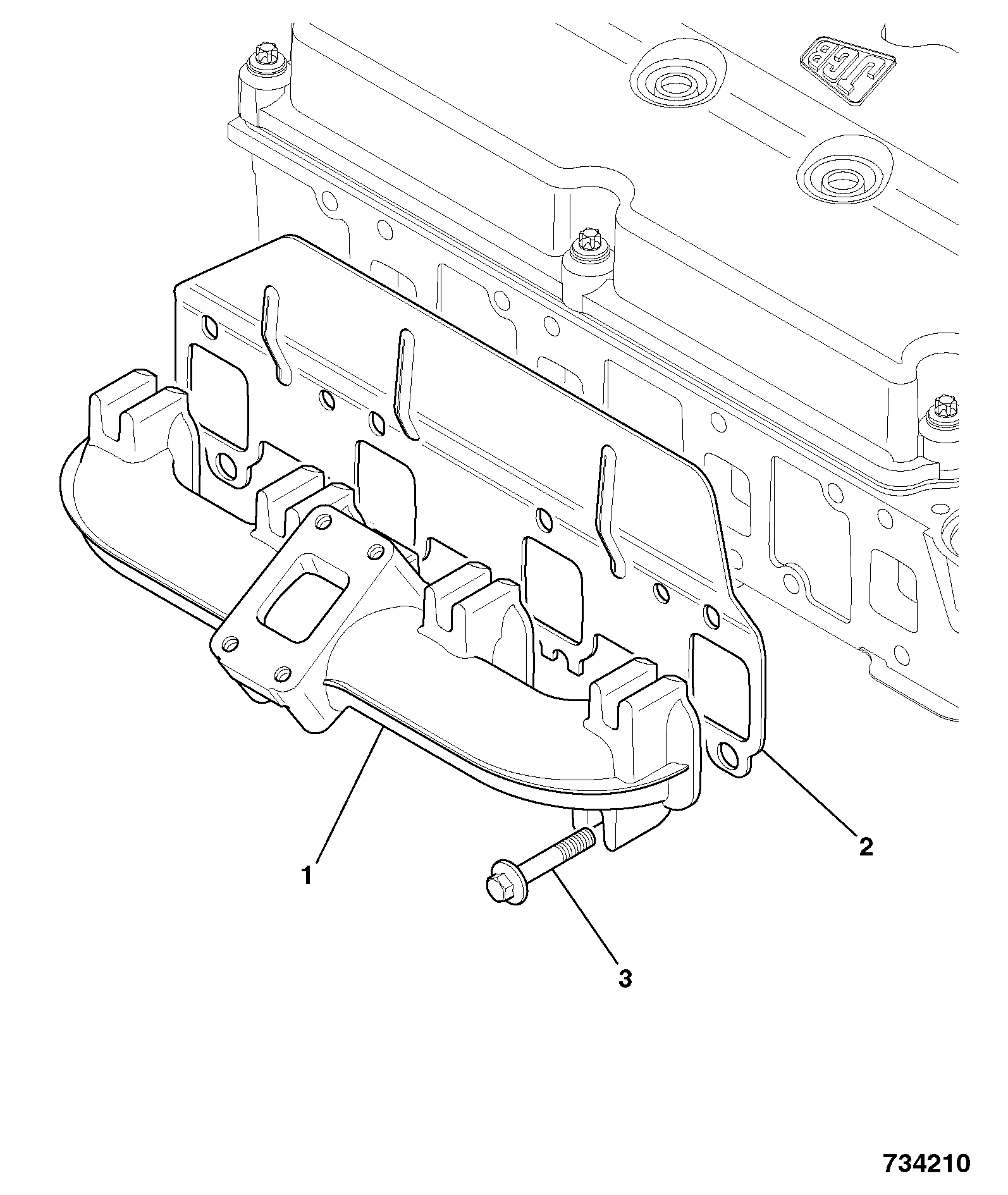 Прокладка 320/06035 JCB