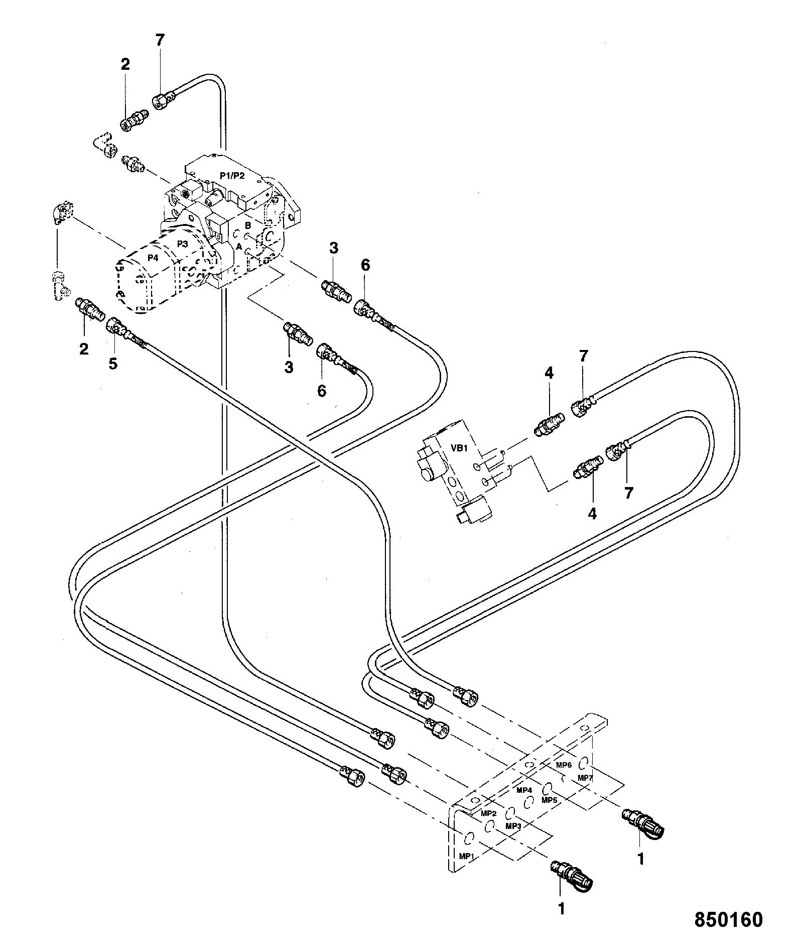 Шланг 2528/20322 JCB