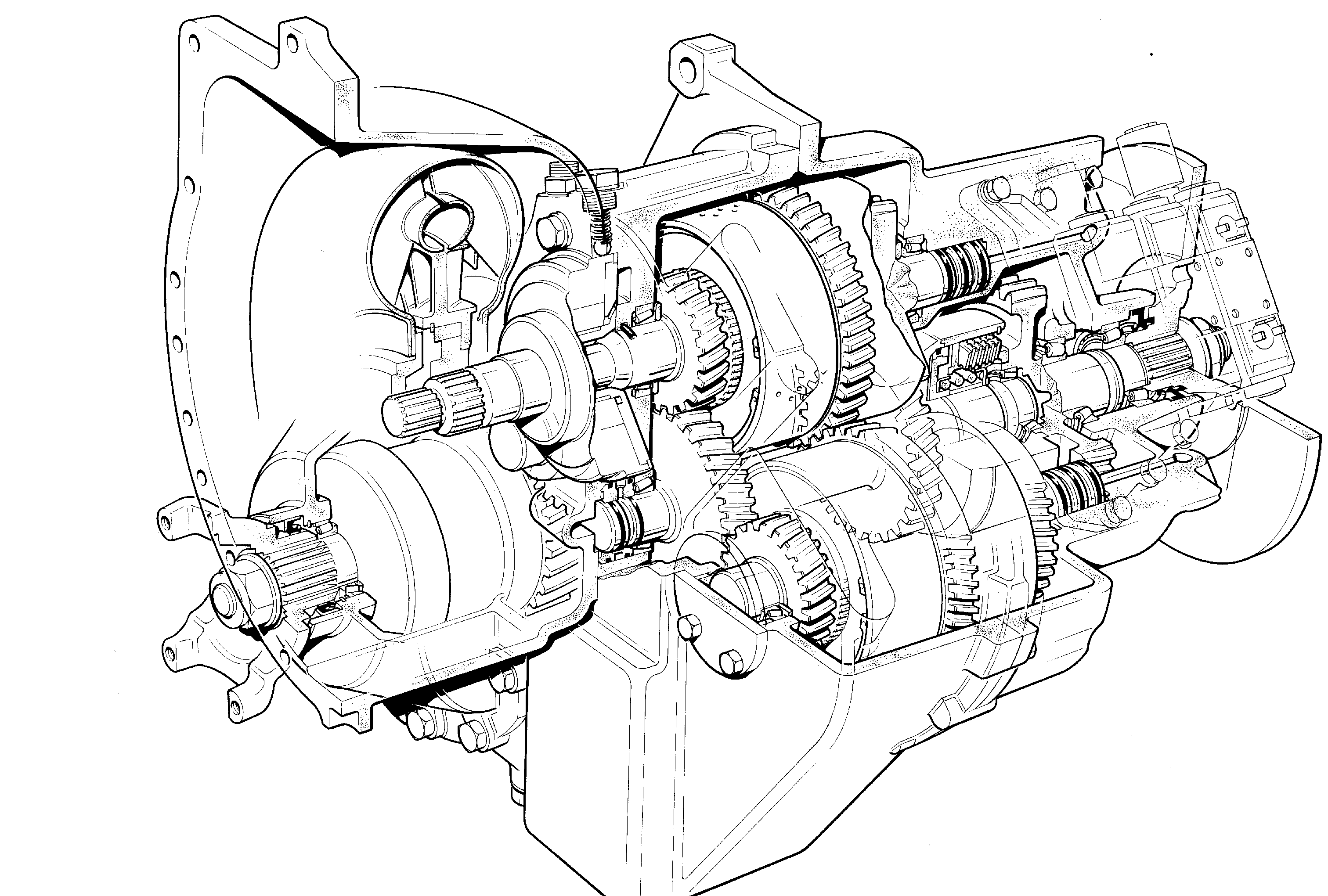 Коробка передач 445/38600 JCB