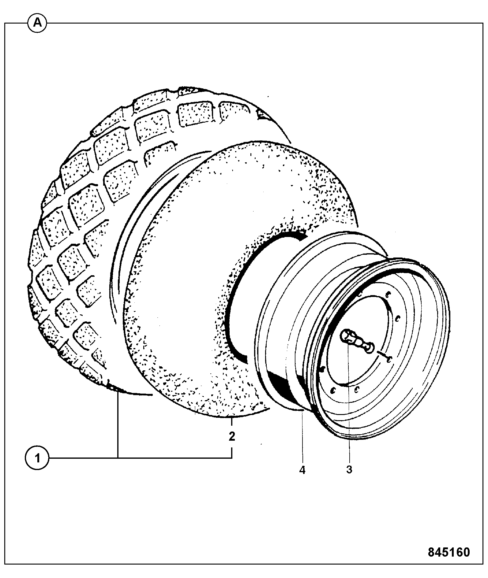Колесо 7225/35010 JCB
