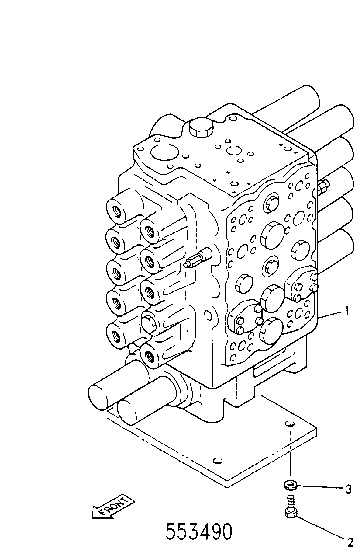 Клапан KTJ1387 JCB
