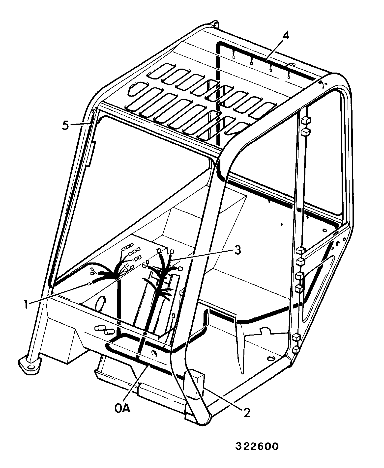Жгут проводов 721/11875 JCB