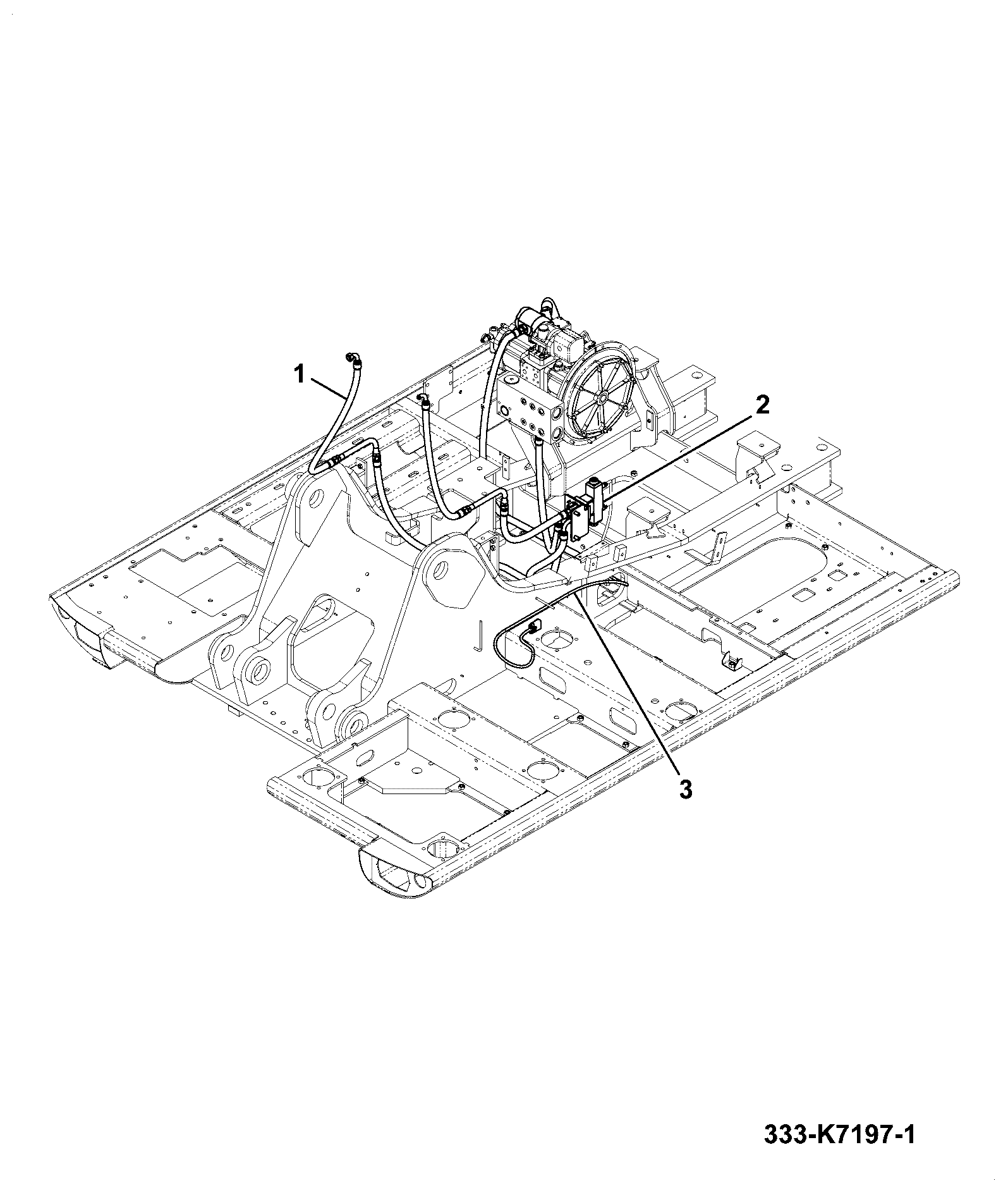Жгут проводов 333/K4638 JCB