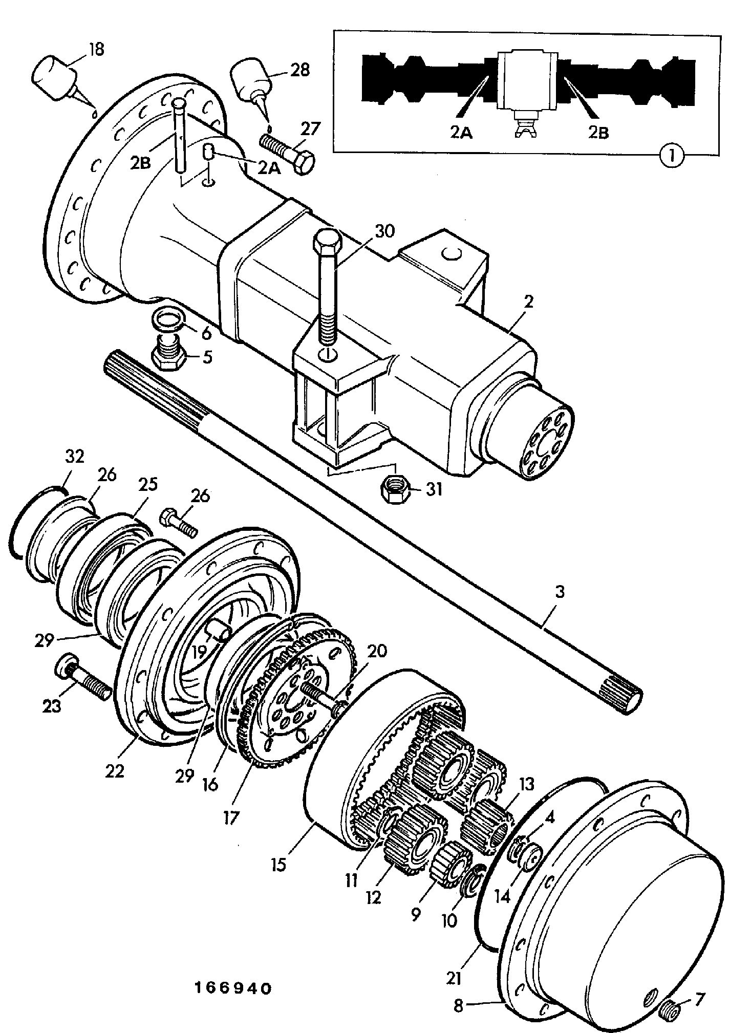 Мост 450/32900 JCB