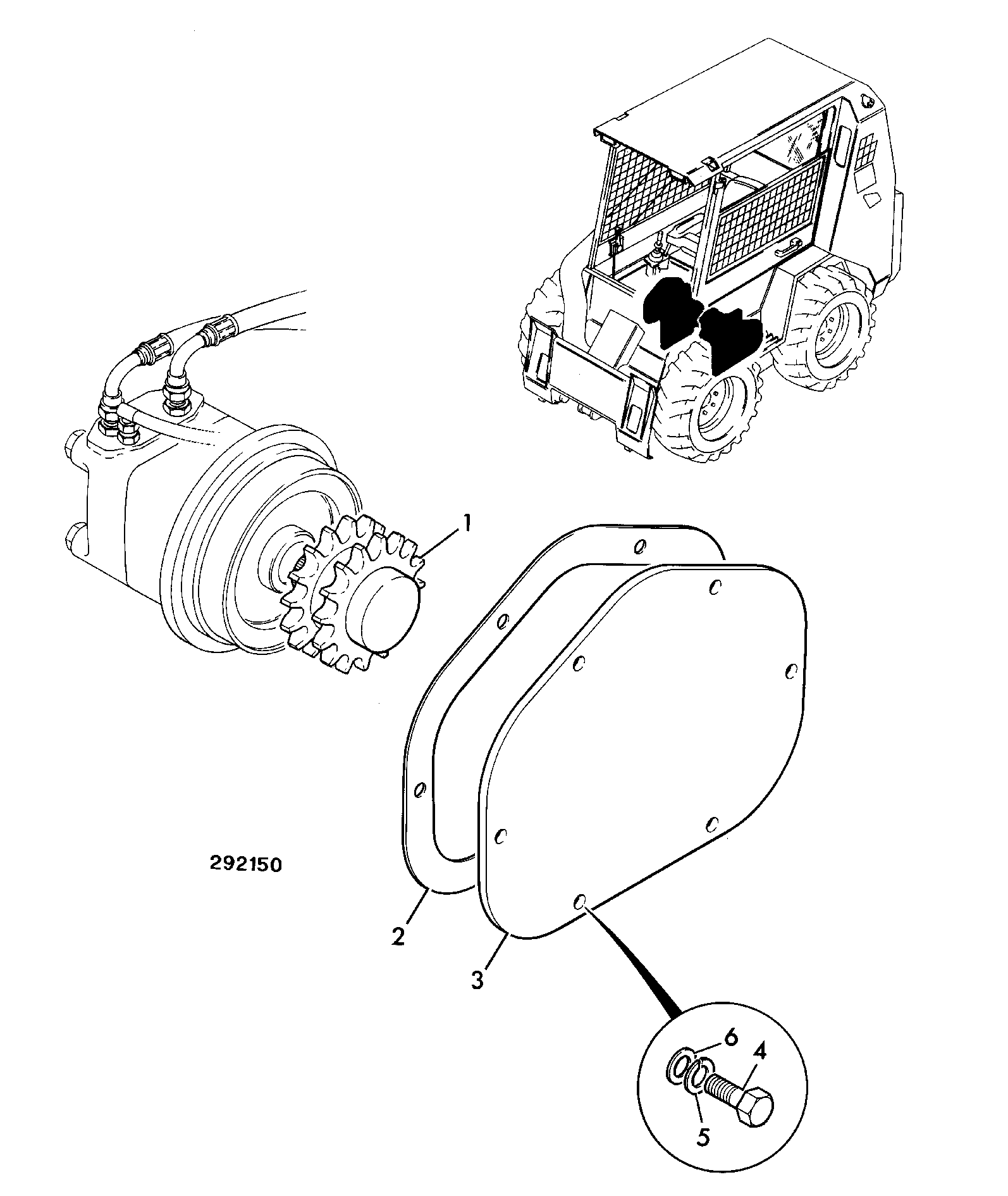 Прокладка 246/01441 JCB