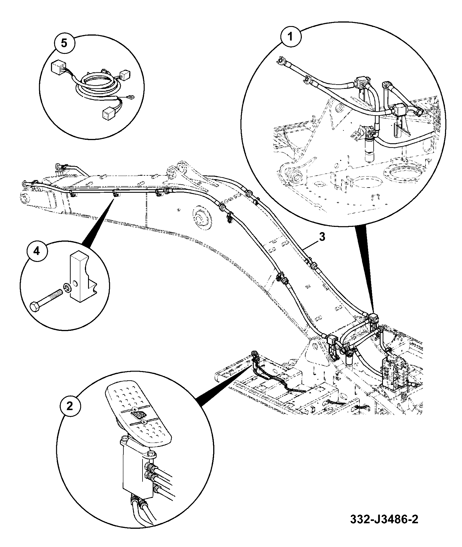 Контур 332/J7266 JCB