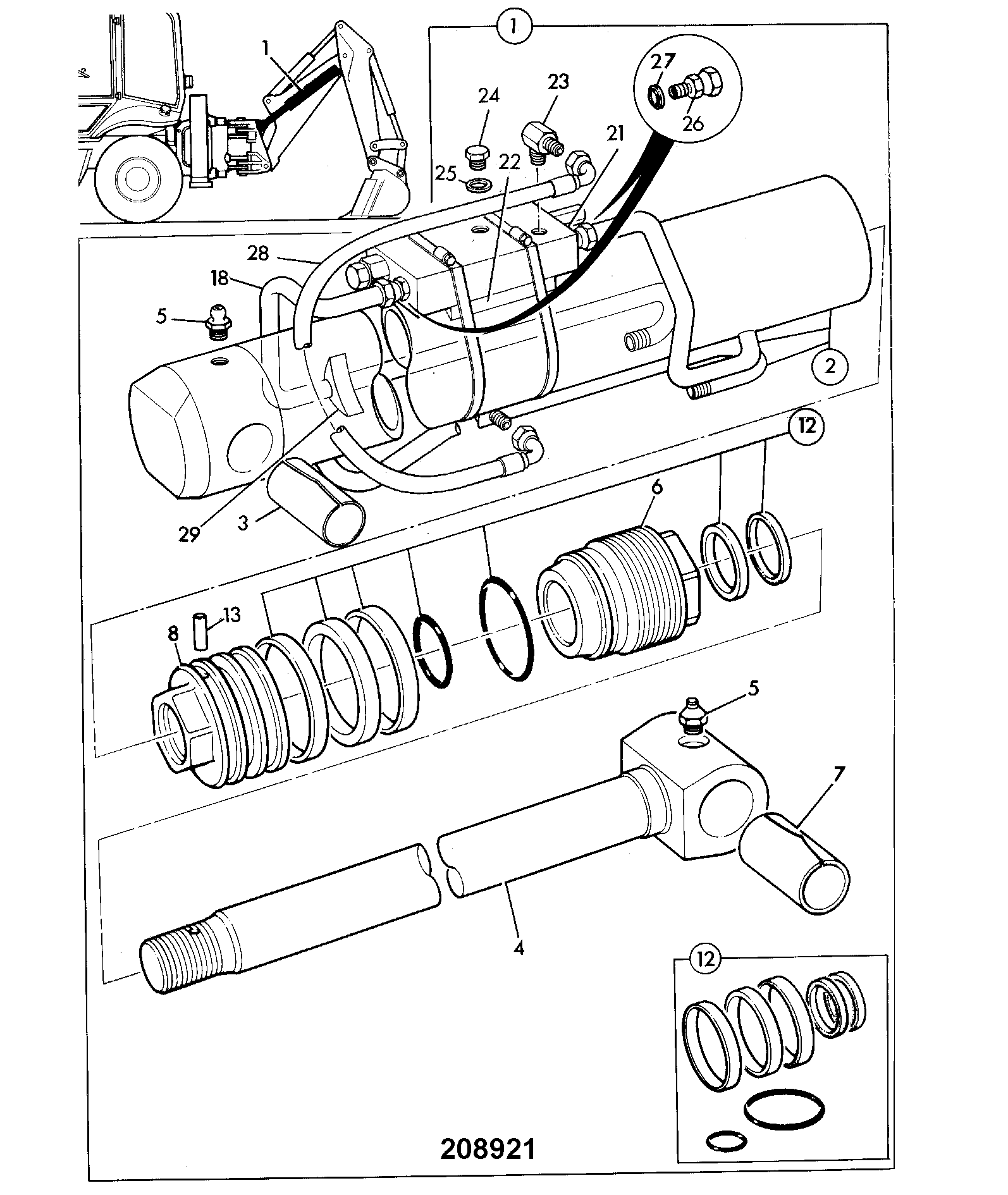 Клапан 25/988700 JCB