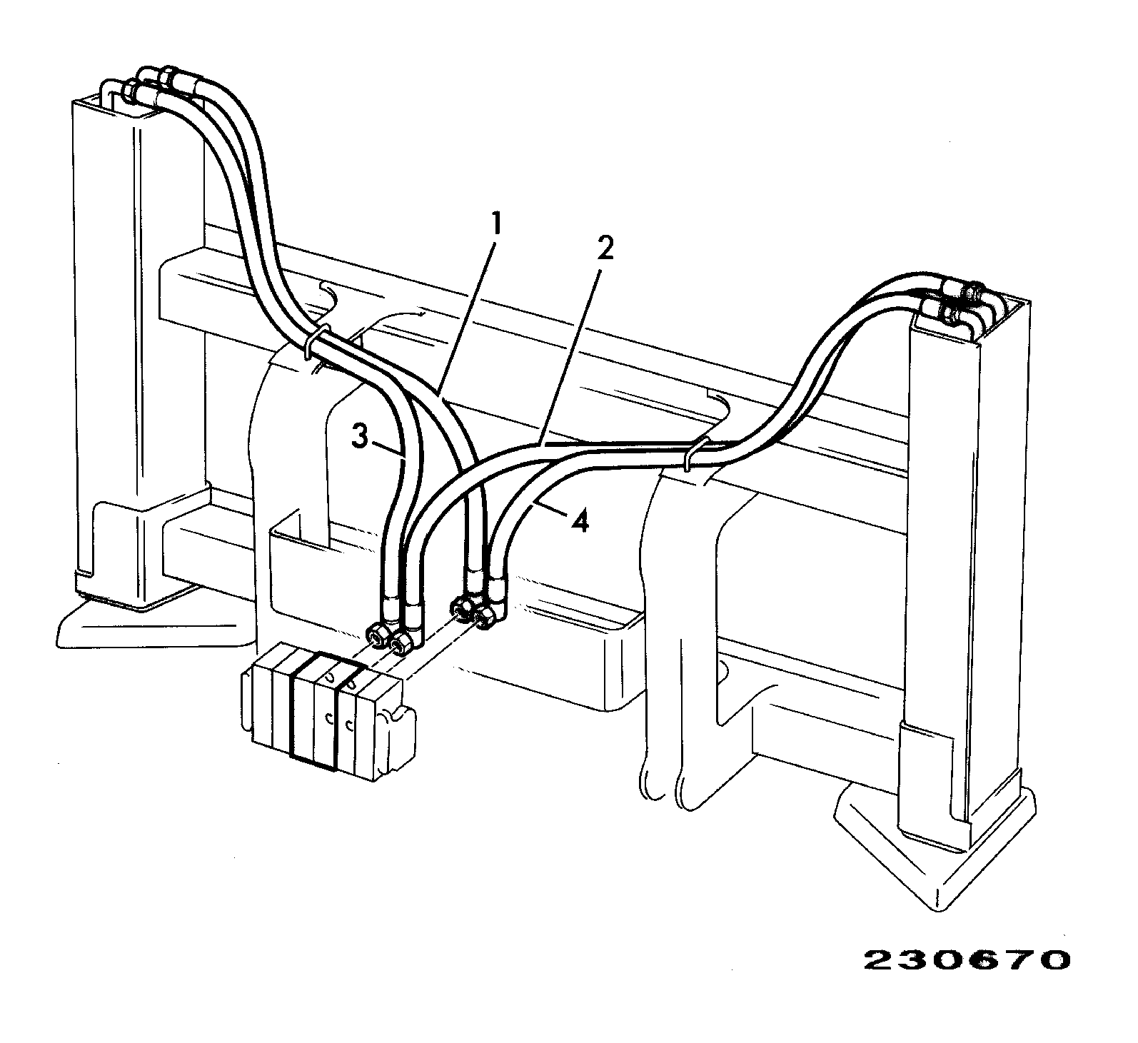 Шланг 611/29100 JCB