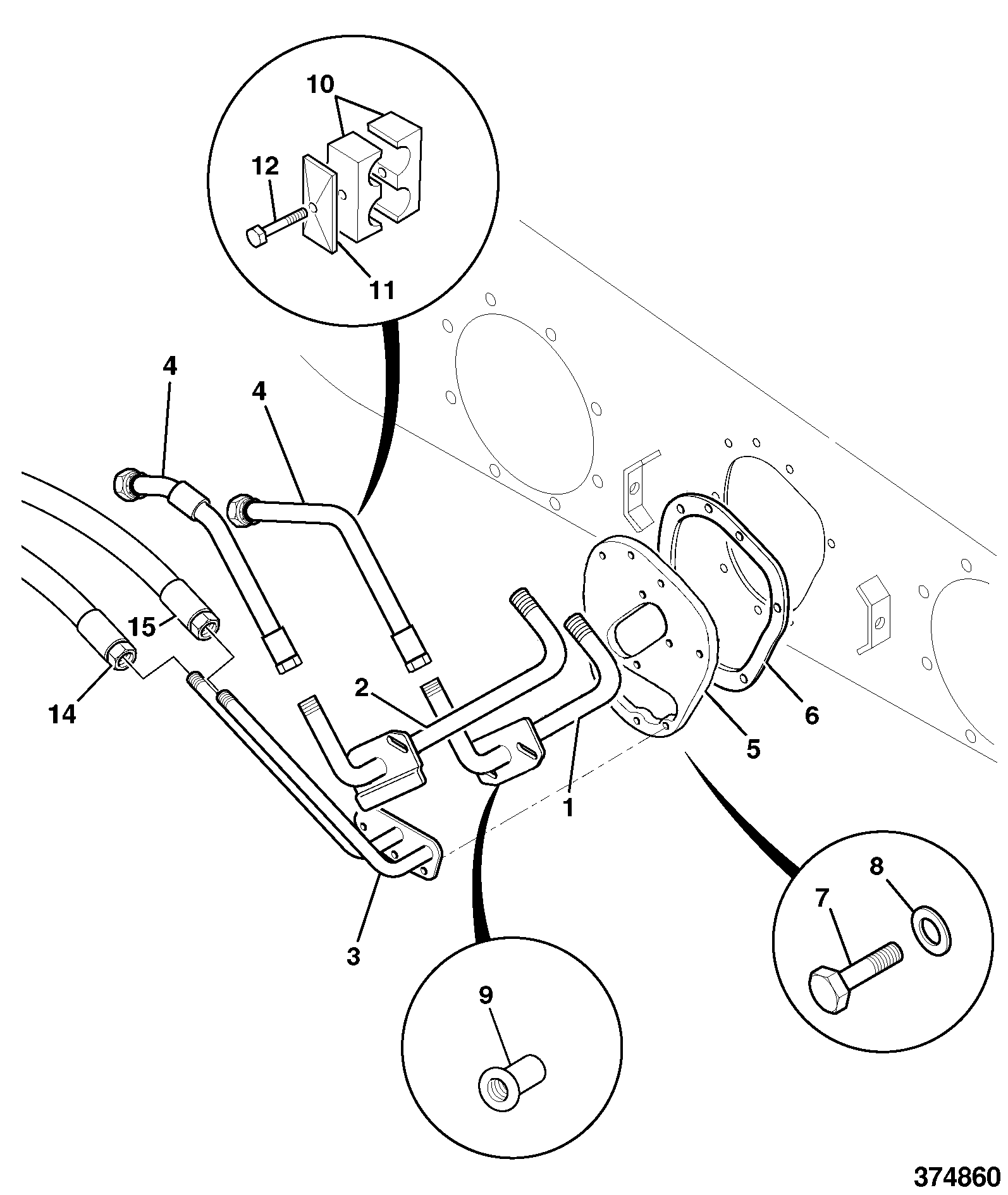 Пластина 331/23838 JCB
