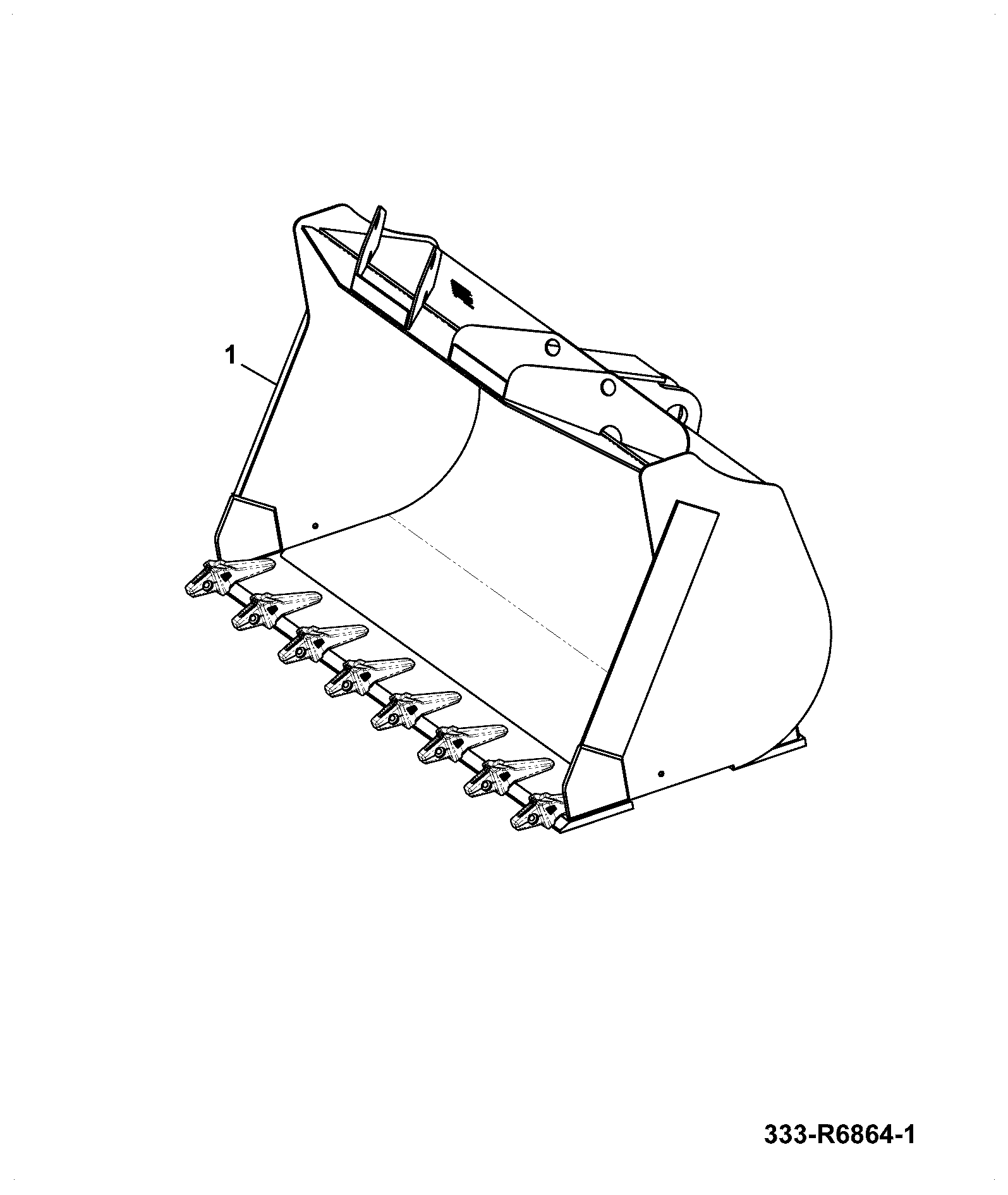 Ковш 333/R6864 JCB