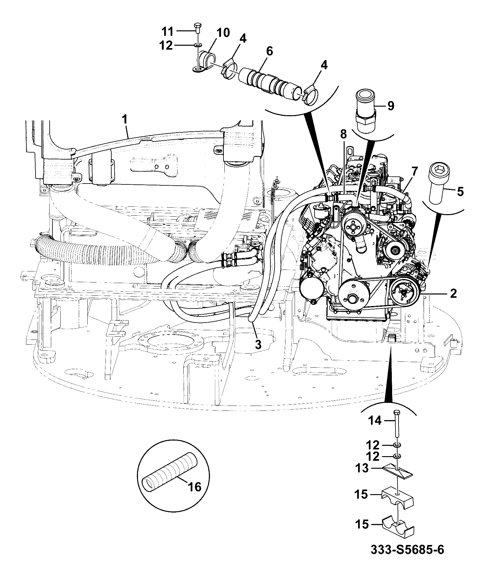 Хомут 333/S0811 JCB