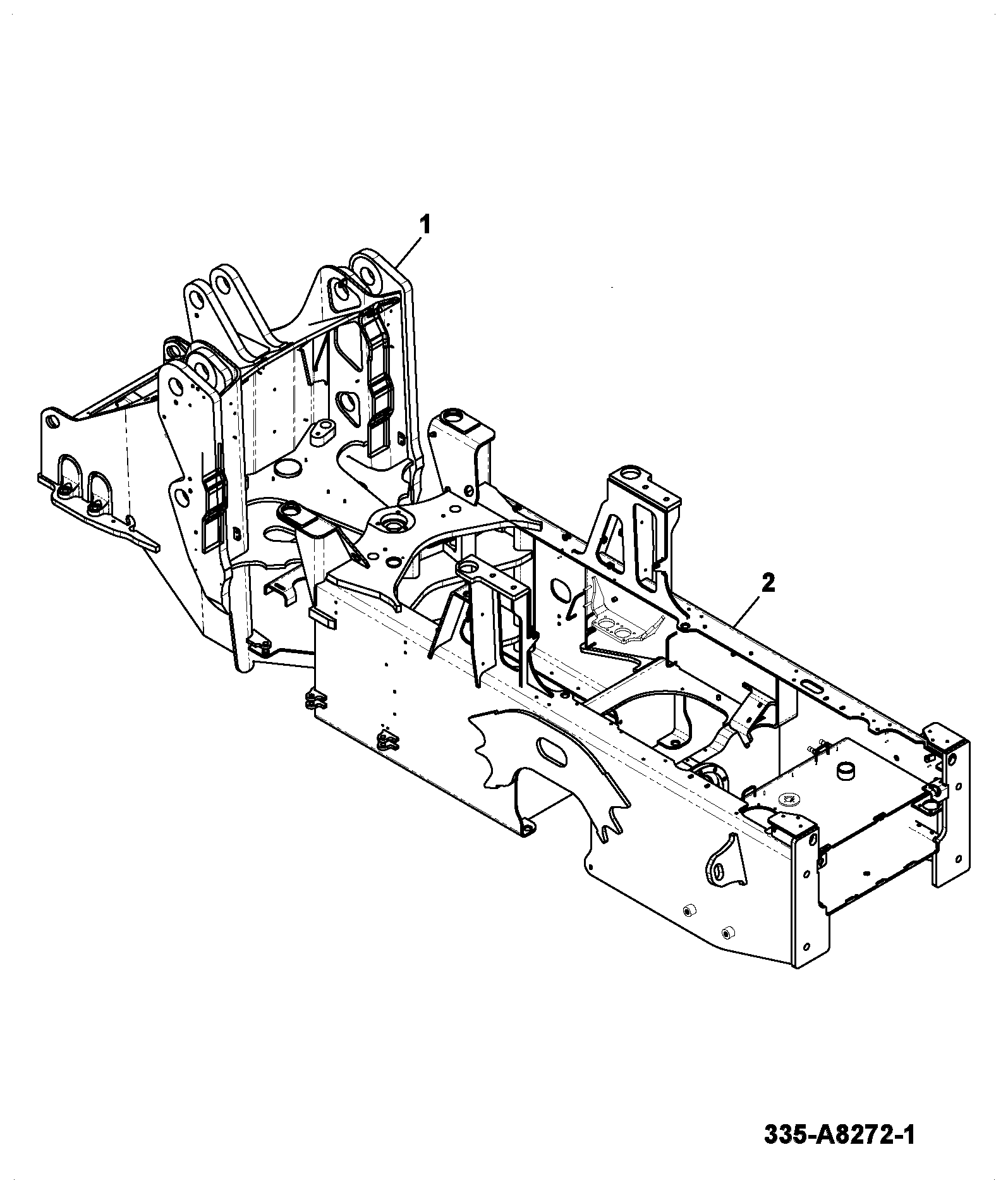 Шасси 335/F2279 JCB