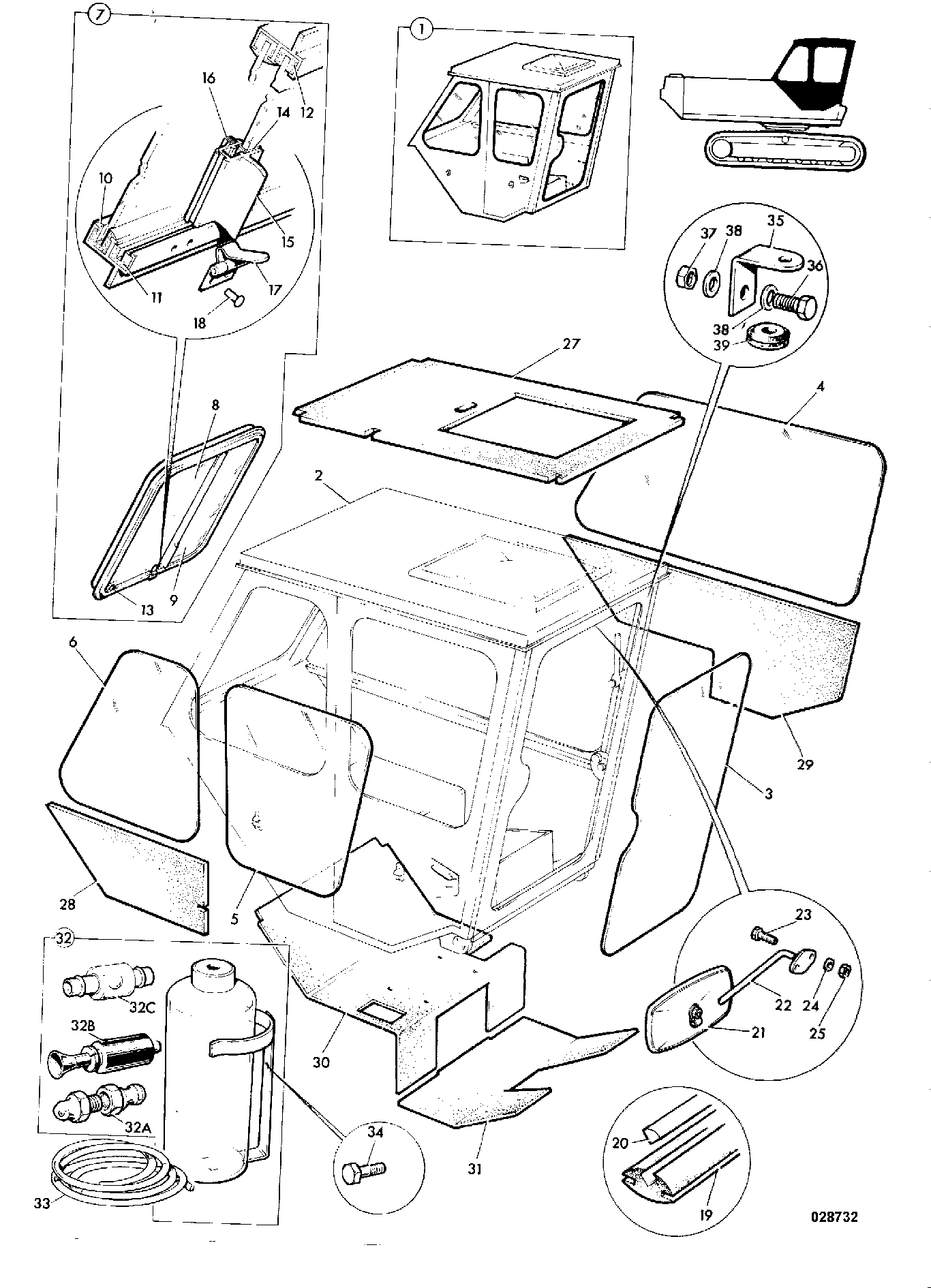 Накладка 206/62902 JCB