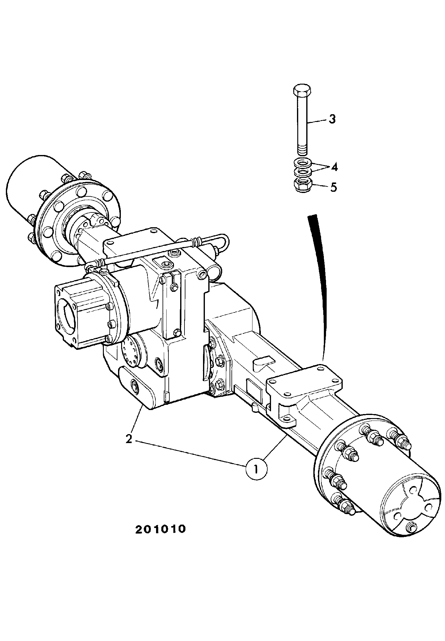 Коробка передач 10/907600 JCB