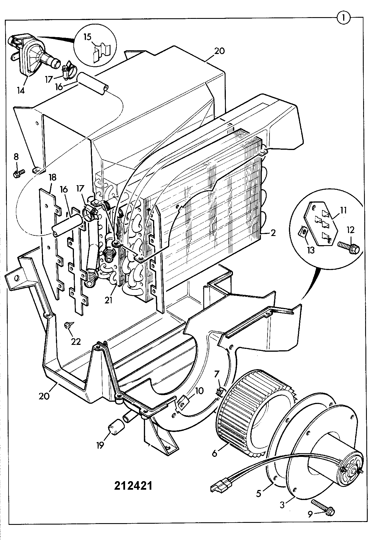 Комплект 126/01025 JCB
