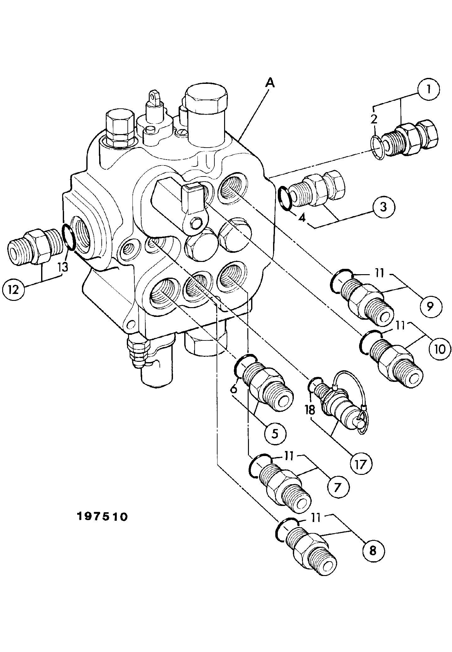 Клапан 25/974500 JCB