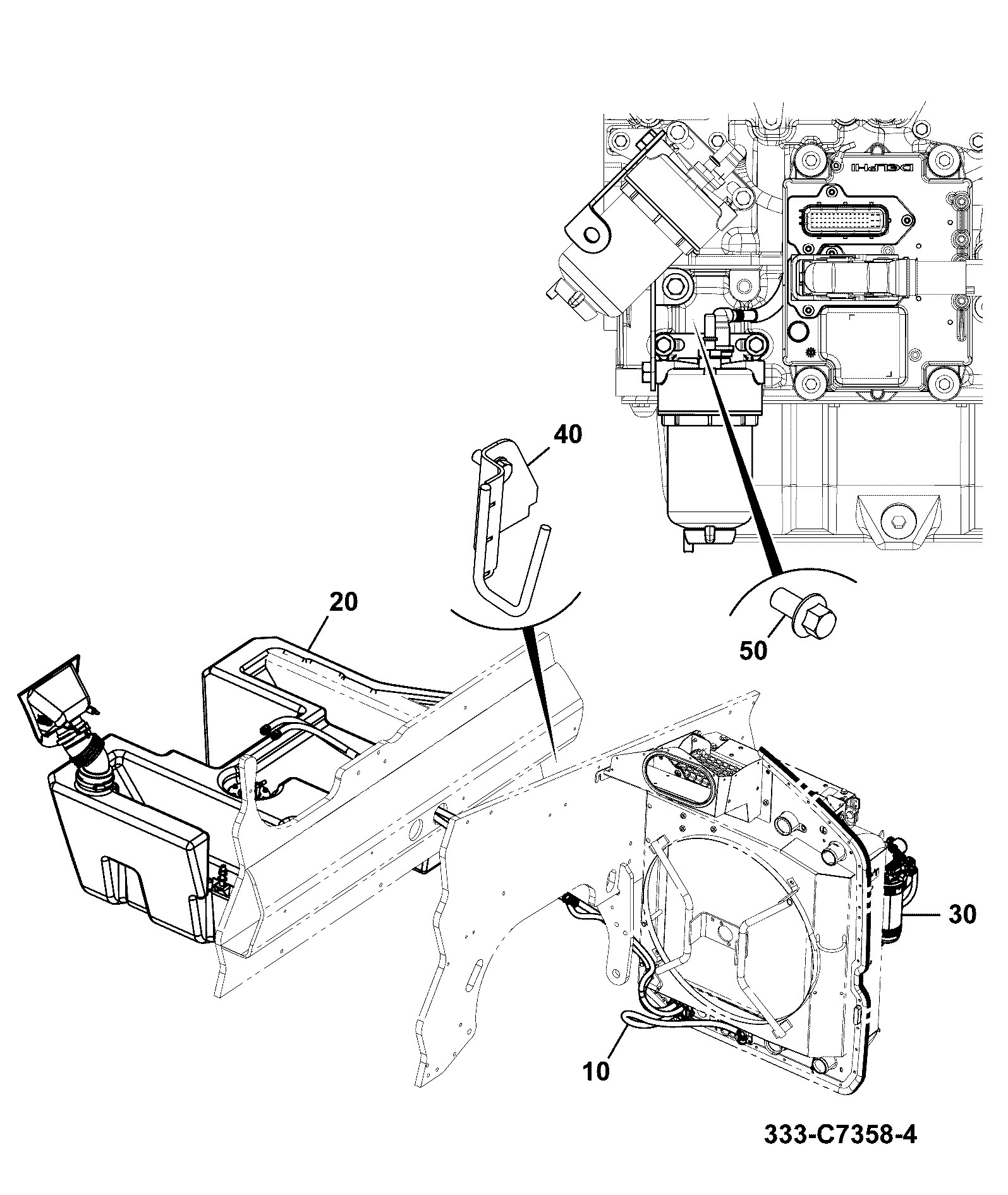Шланг 333/C7378 JCB