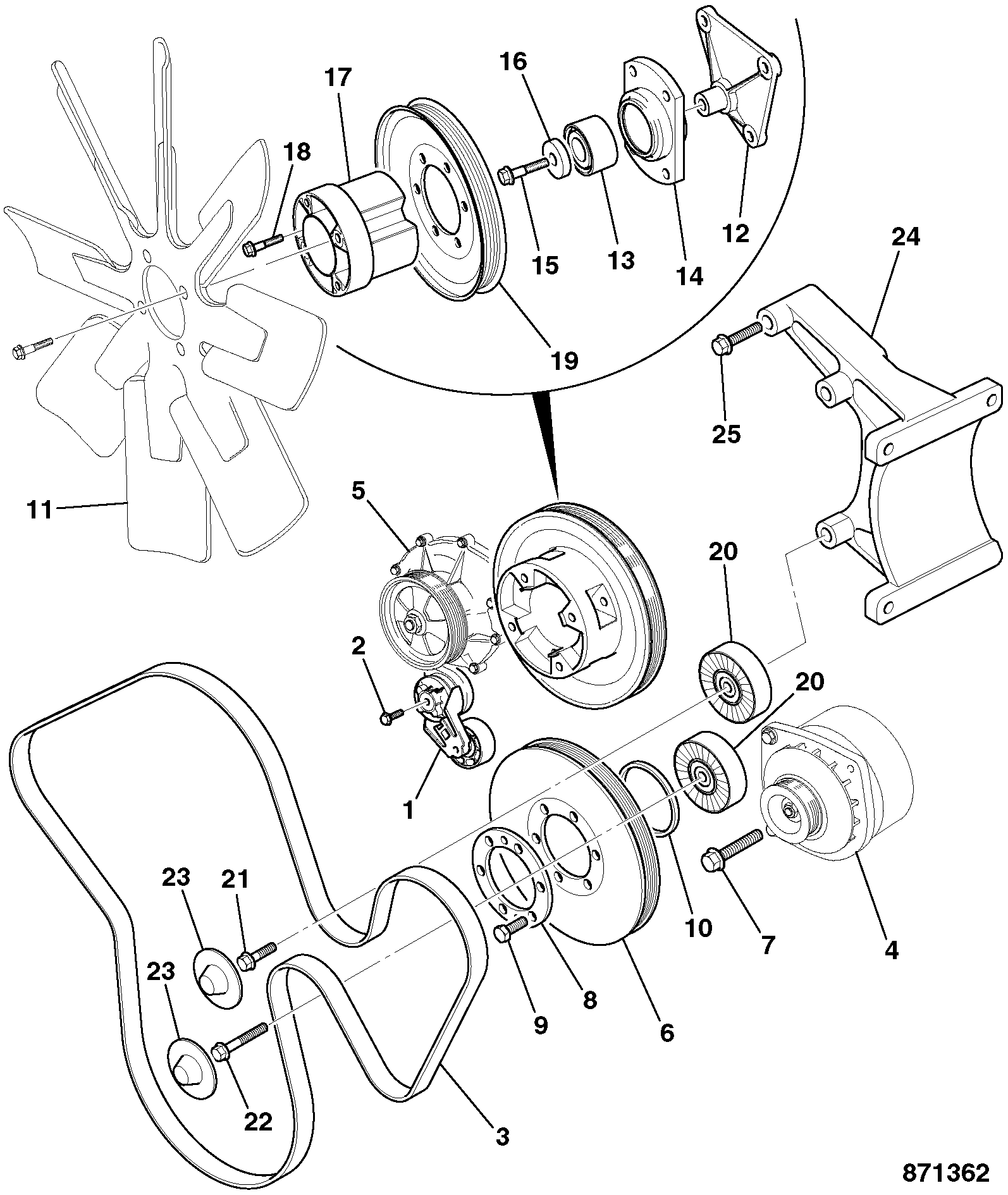 кольцо SC0804834 JCB