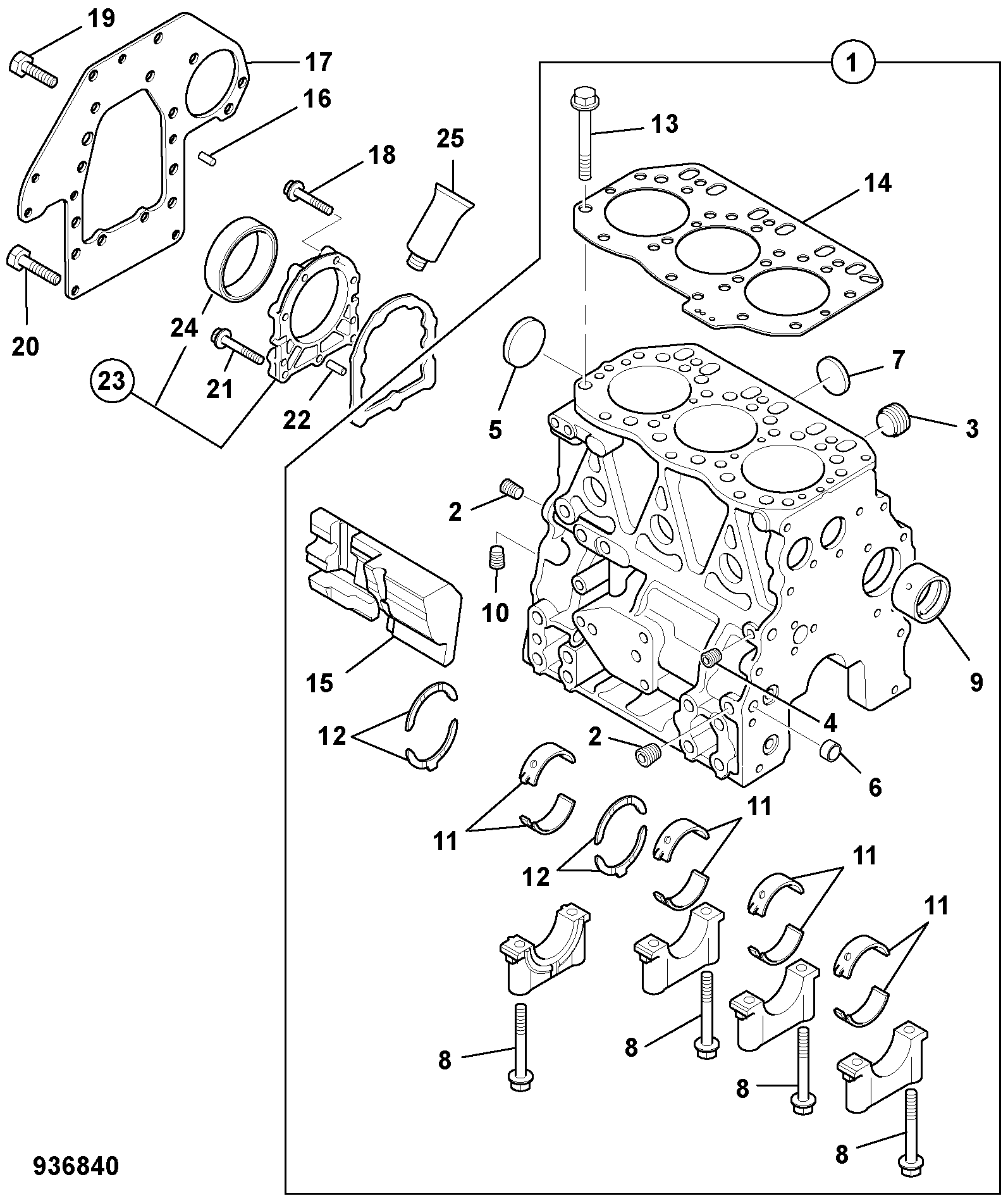 Уплотнение 02/971349 JCB