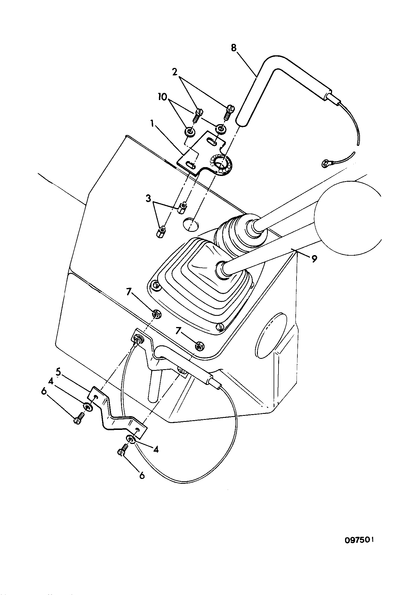 Направляющая 263/11500 JCB