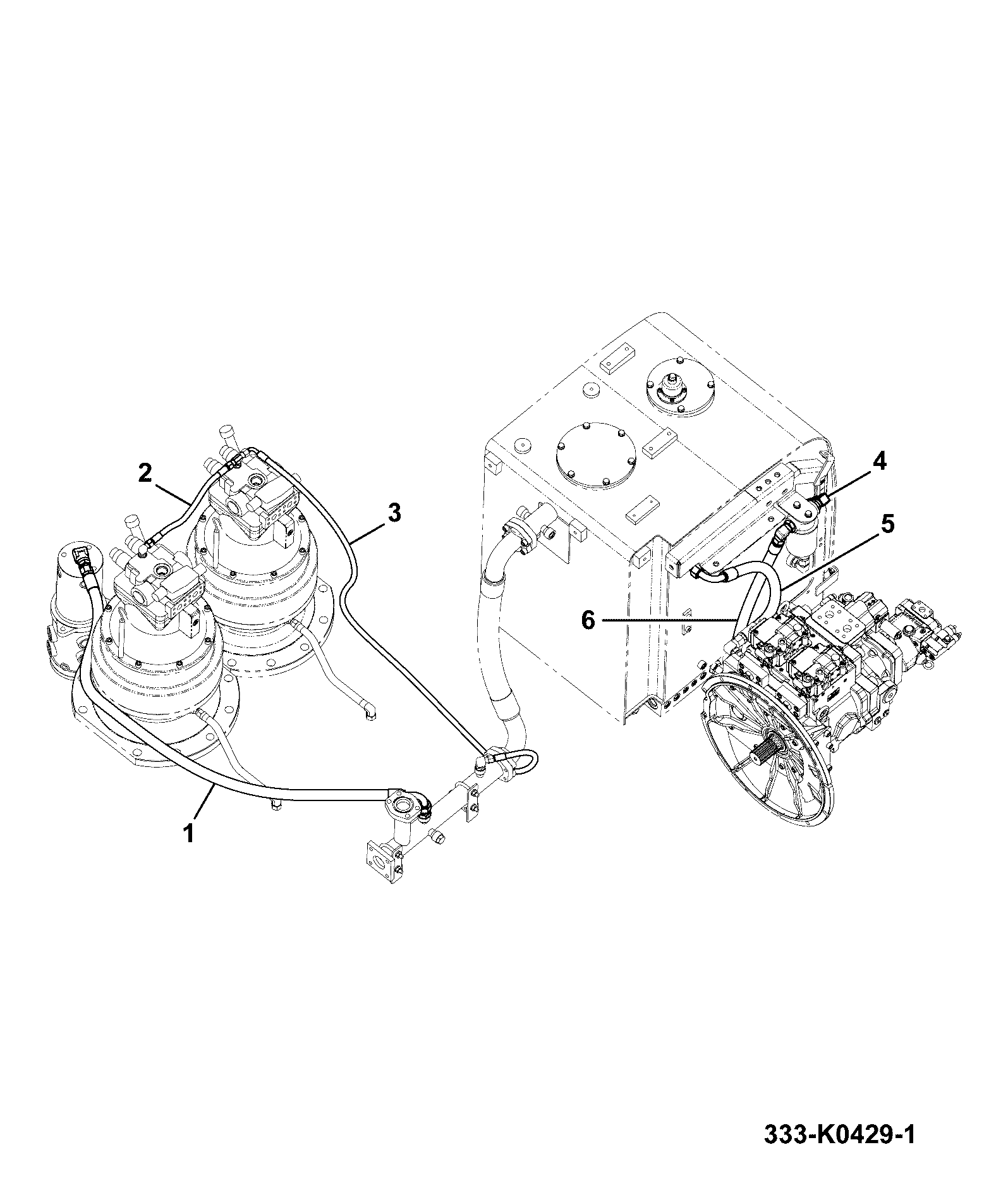 Шланг JRJ0400 JCB
