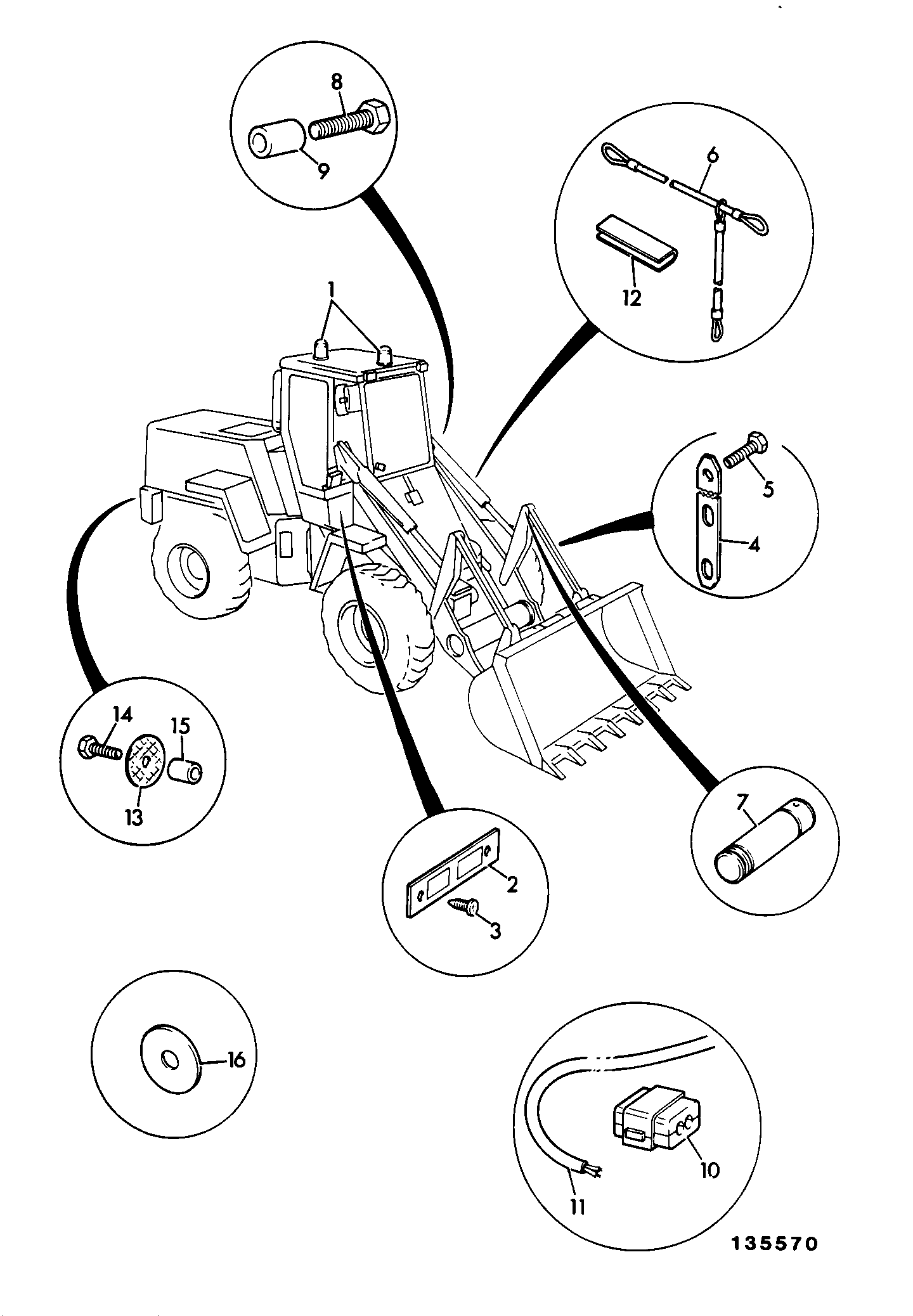 Растяжка 263/17400 JCB