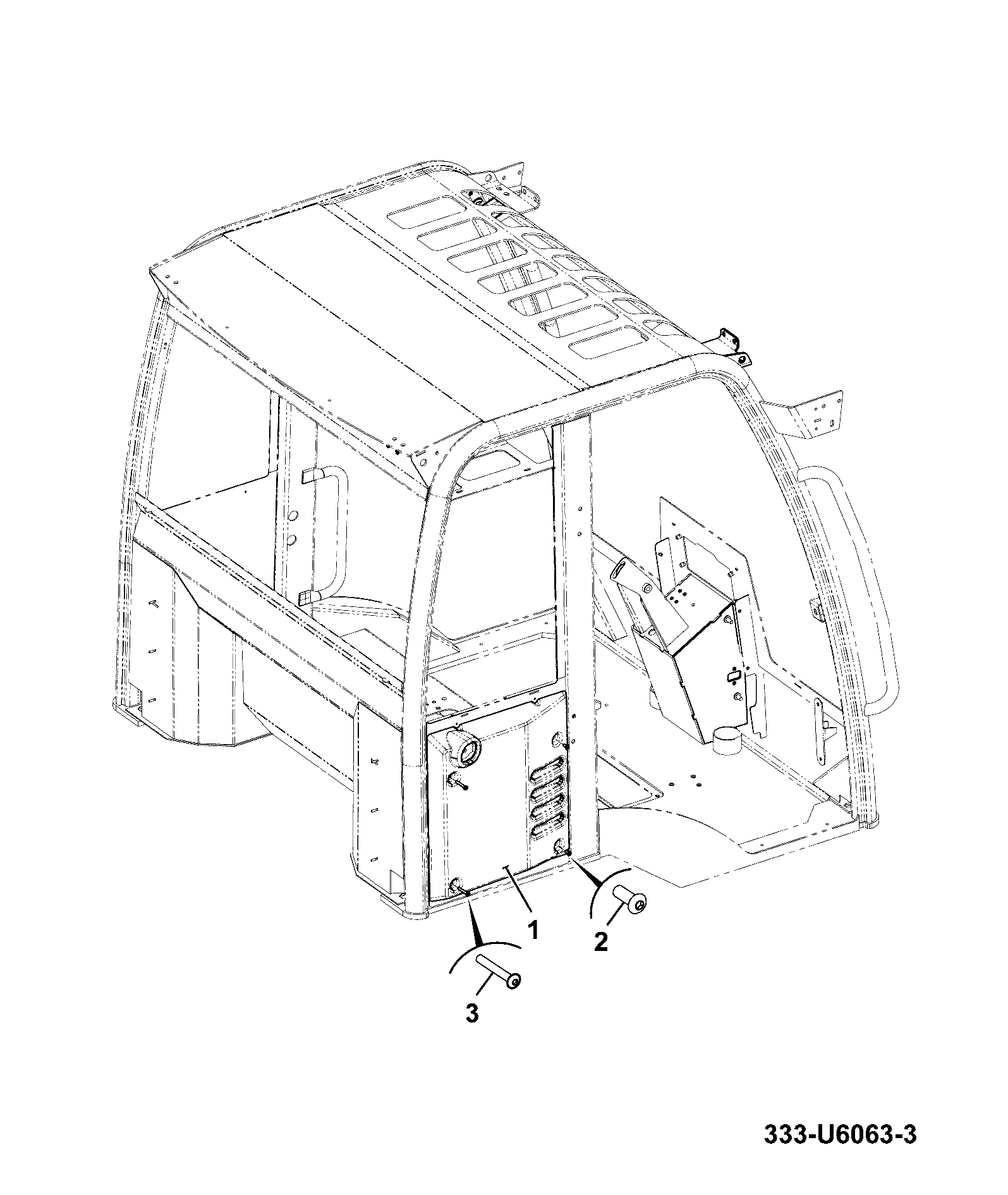Молдинг 333/V0194 JCB