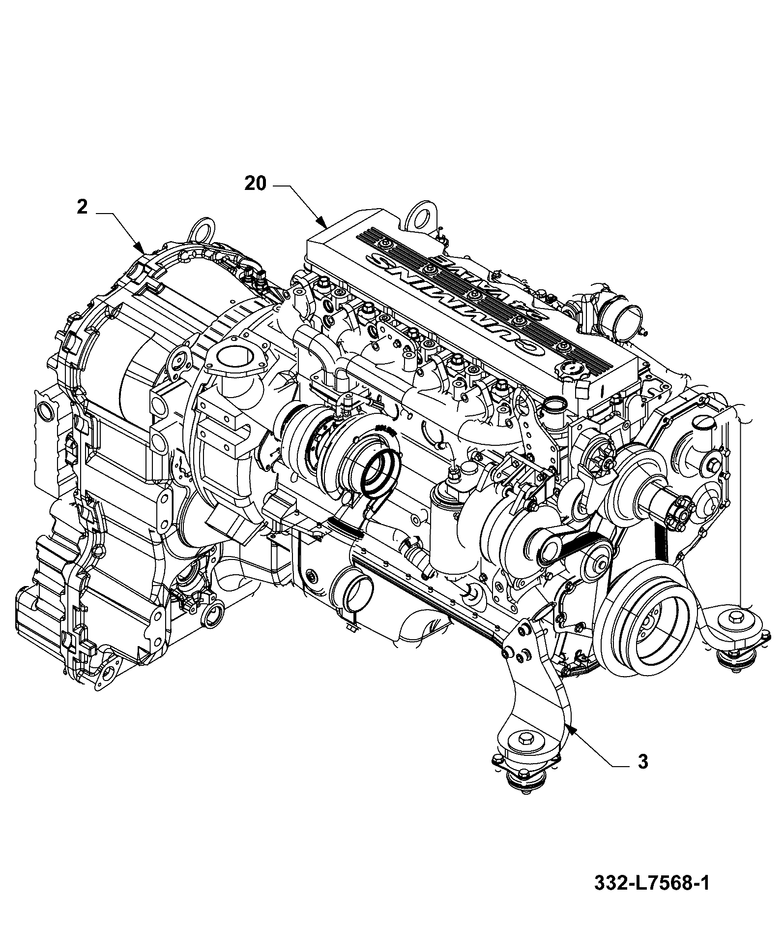 Крепление 696/01959 JCB