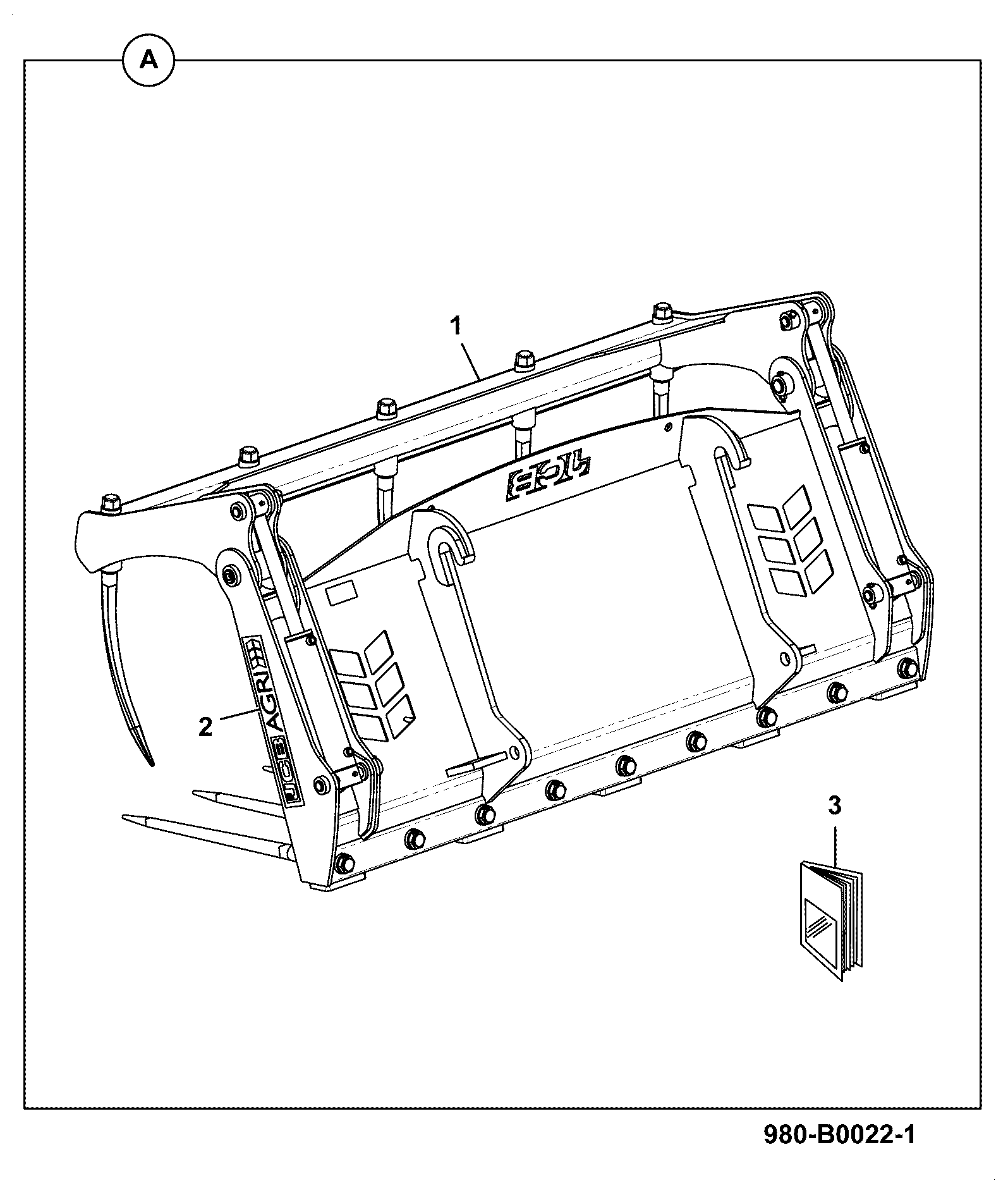 Сборка 980/B0022 JCB