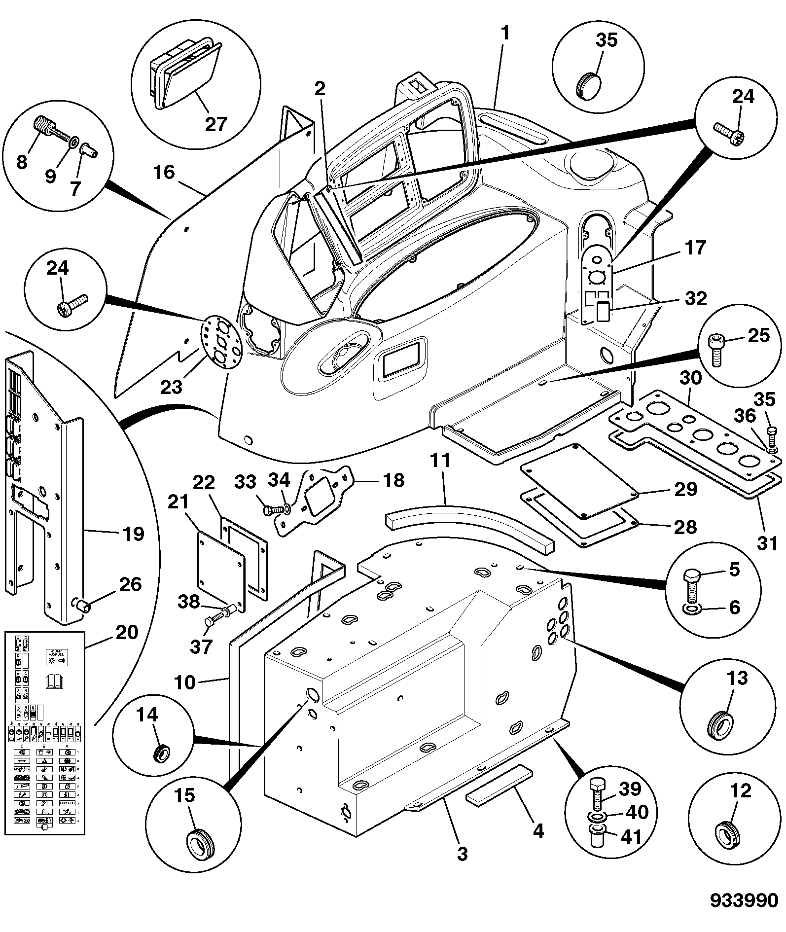 Пластина 331/53064 JCB