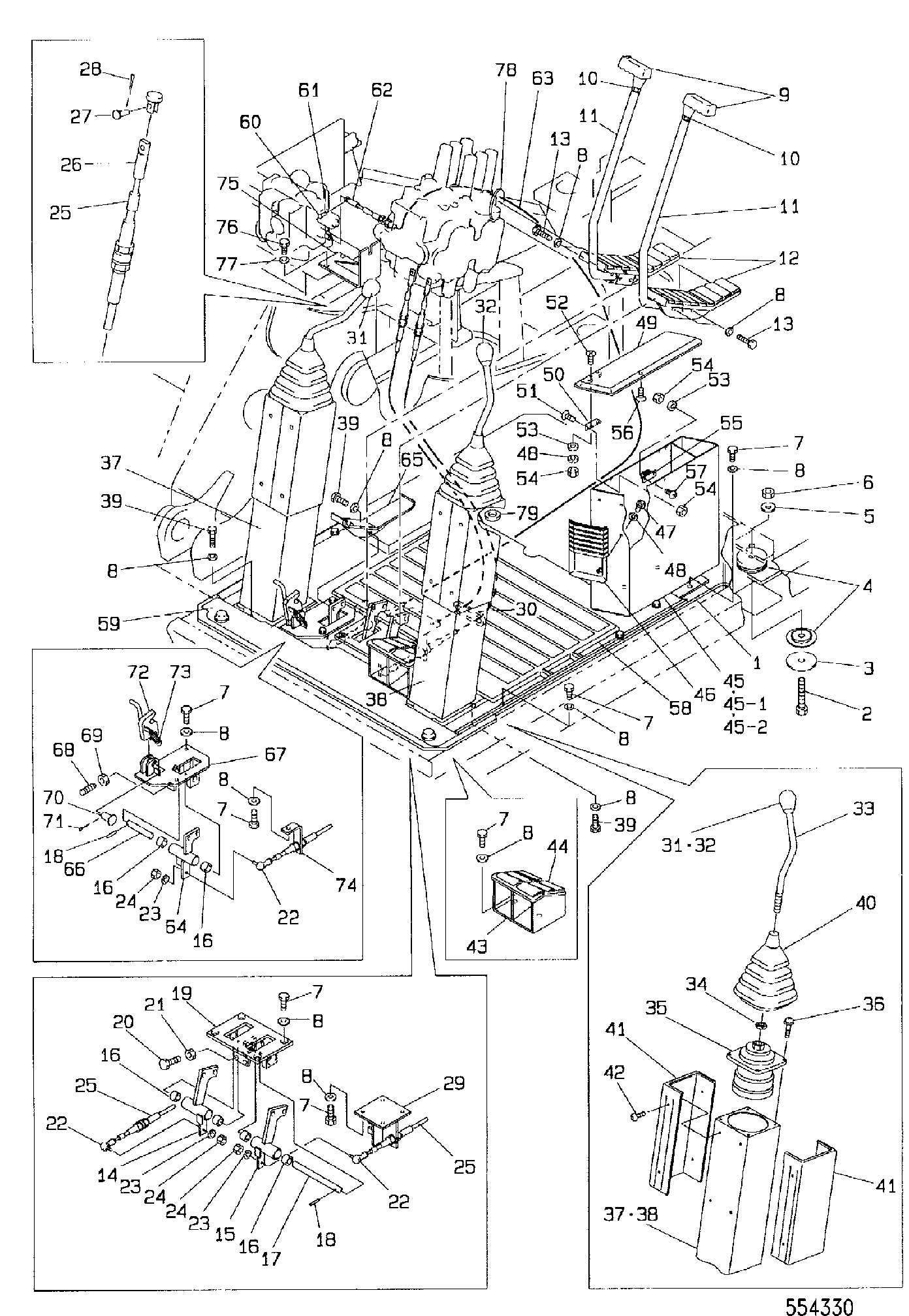 кабель KAJ2149 JCB
