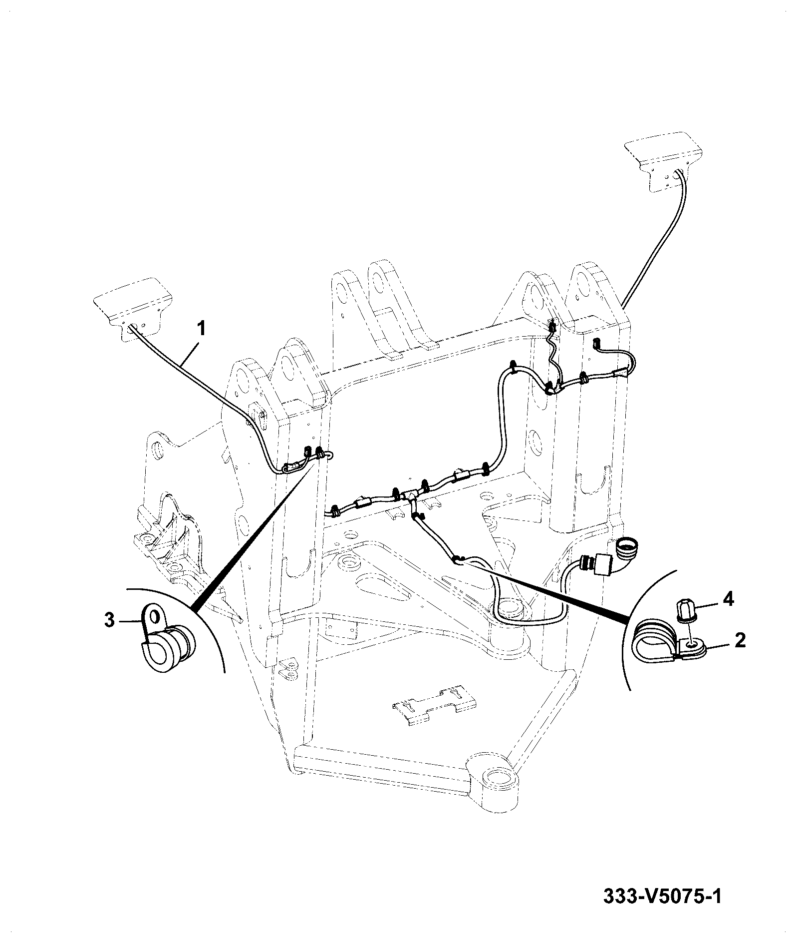 Жгут проводов 333/R0246 JCB
