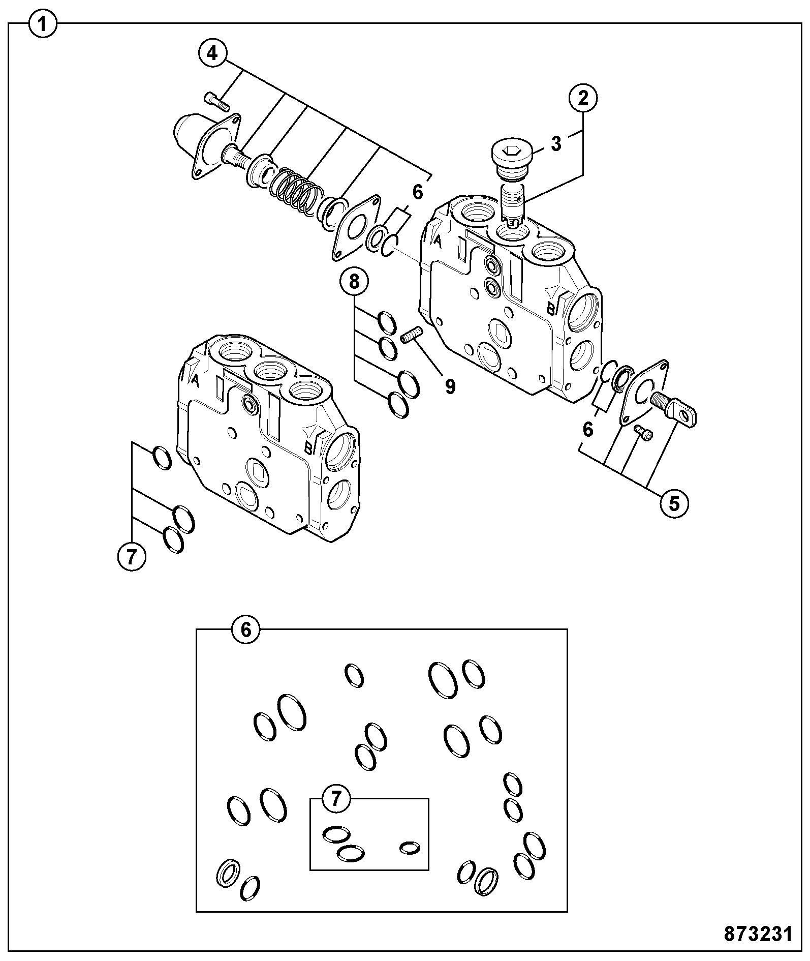 Клапан 25/221675 JCB