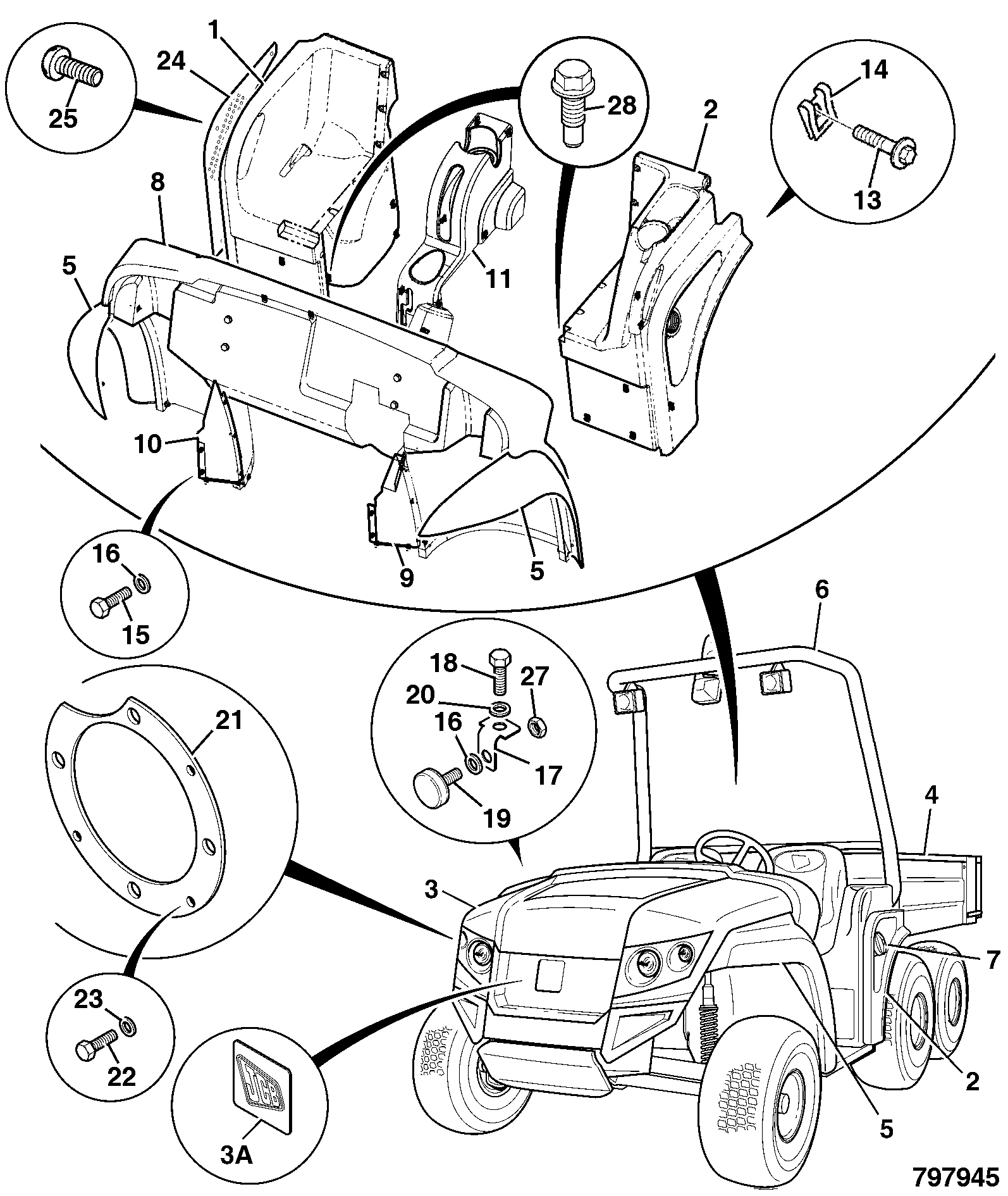 винт 826/11368 JCB