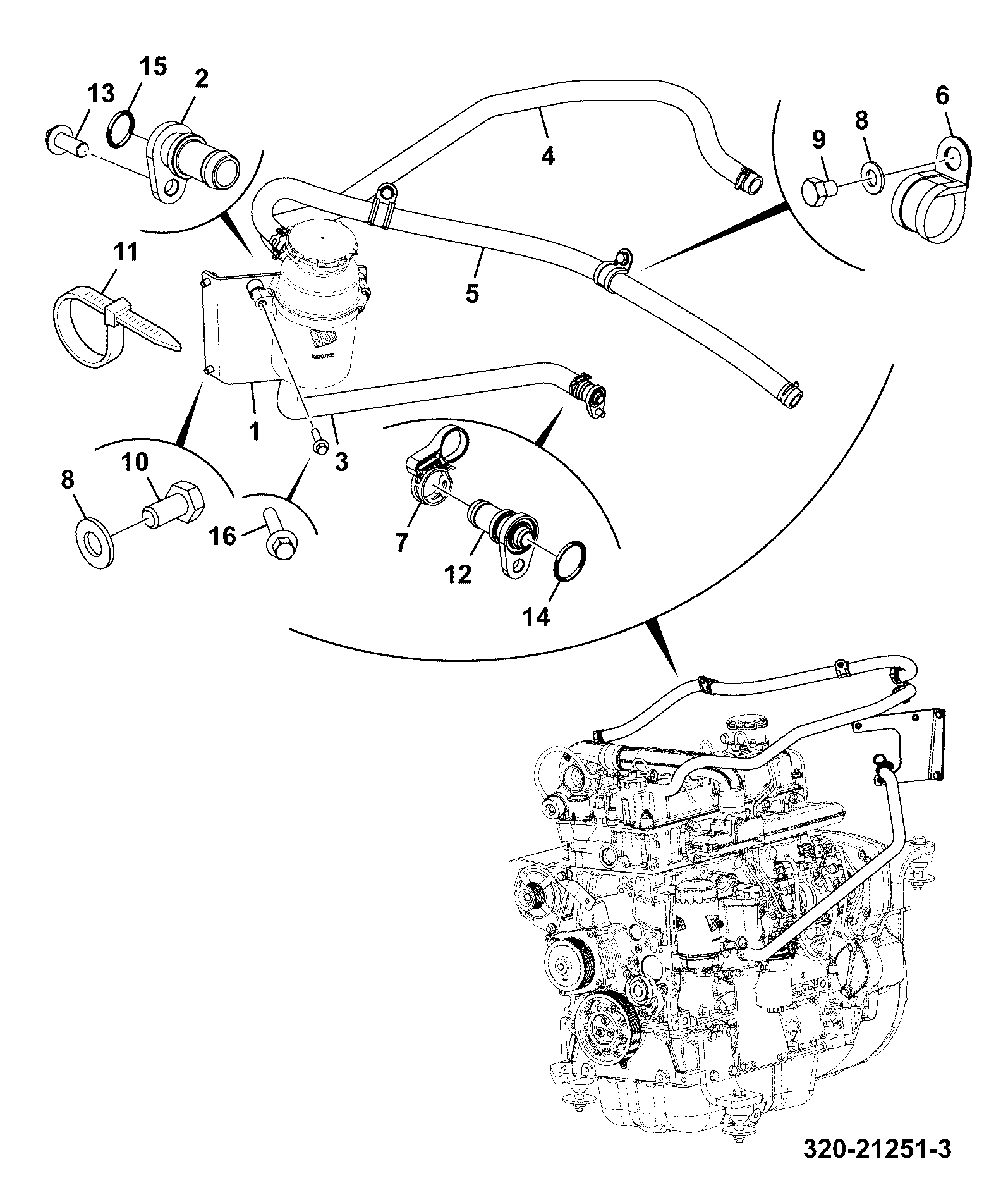 болт 1317/3310Z JCB