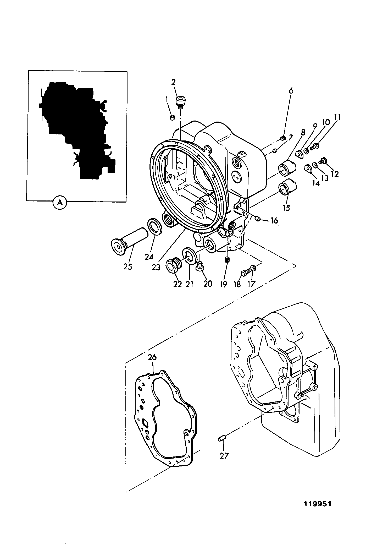 корпус 243269 JCB