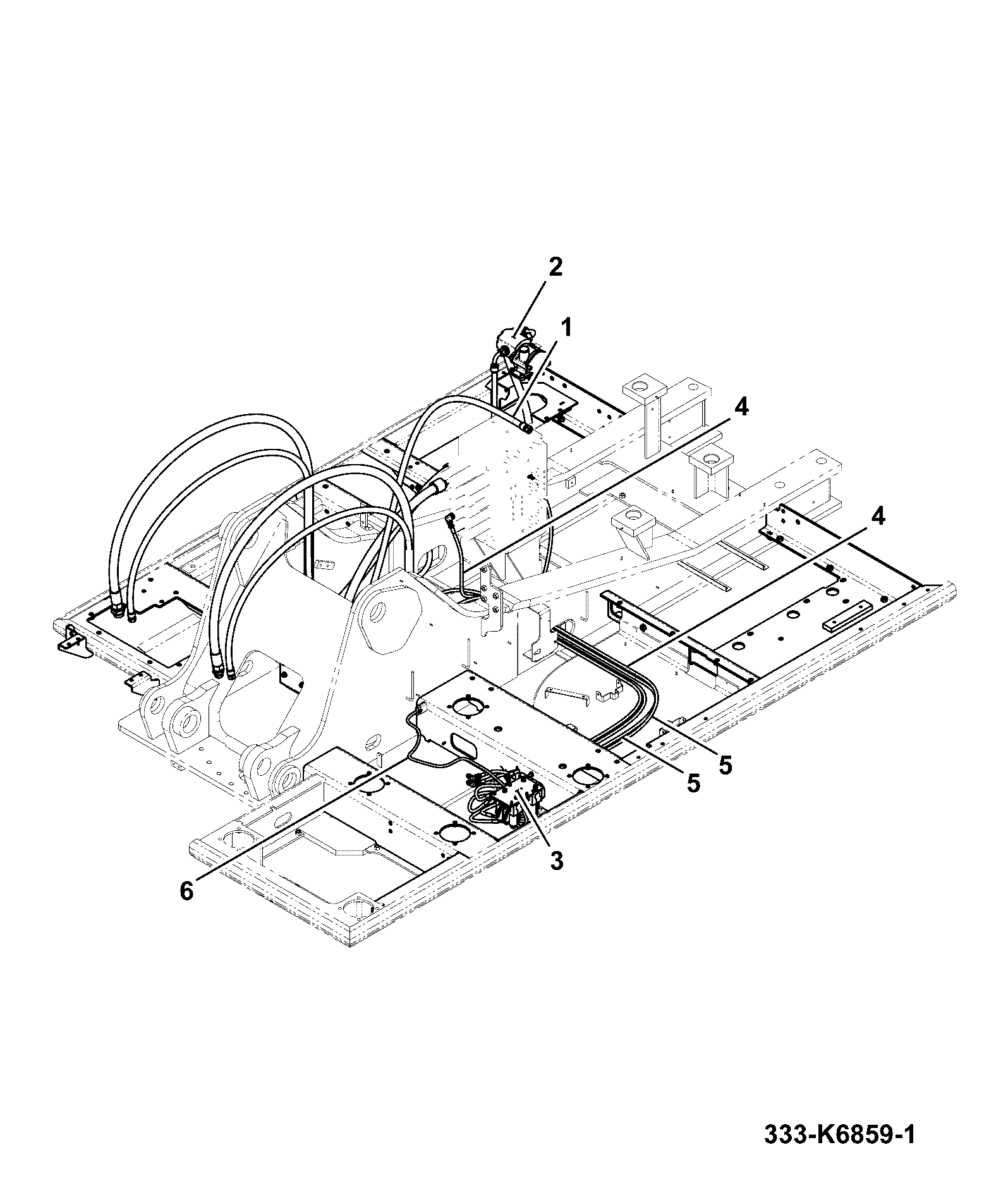 Комплект-шланг 333/K5292 JCB