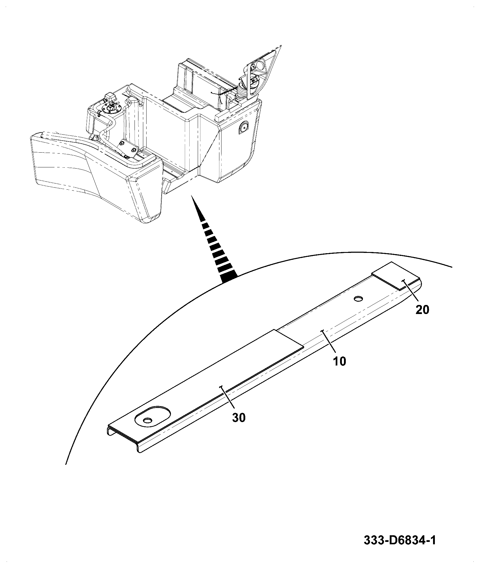 Кронштейн 335/F3905 JCB
