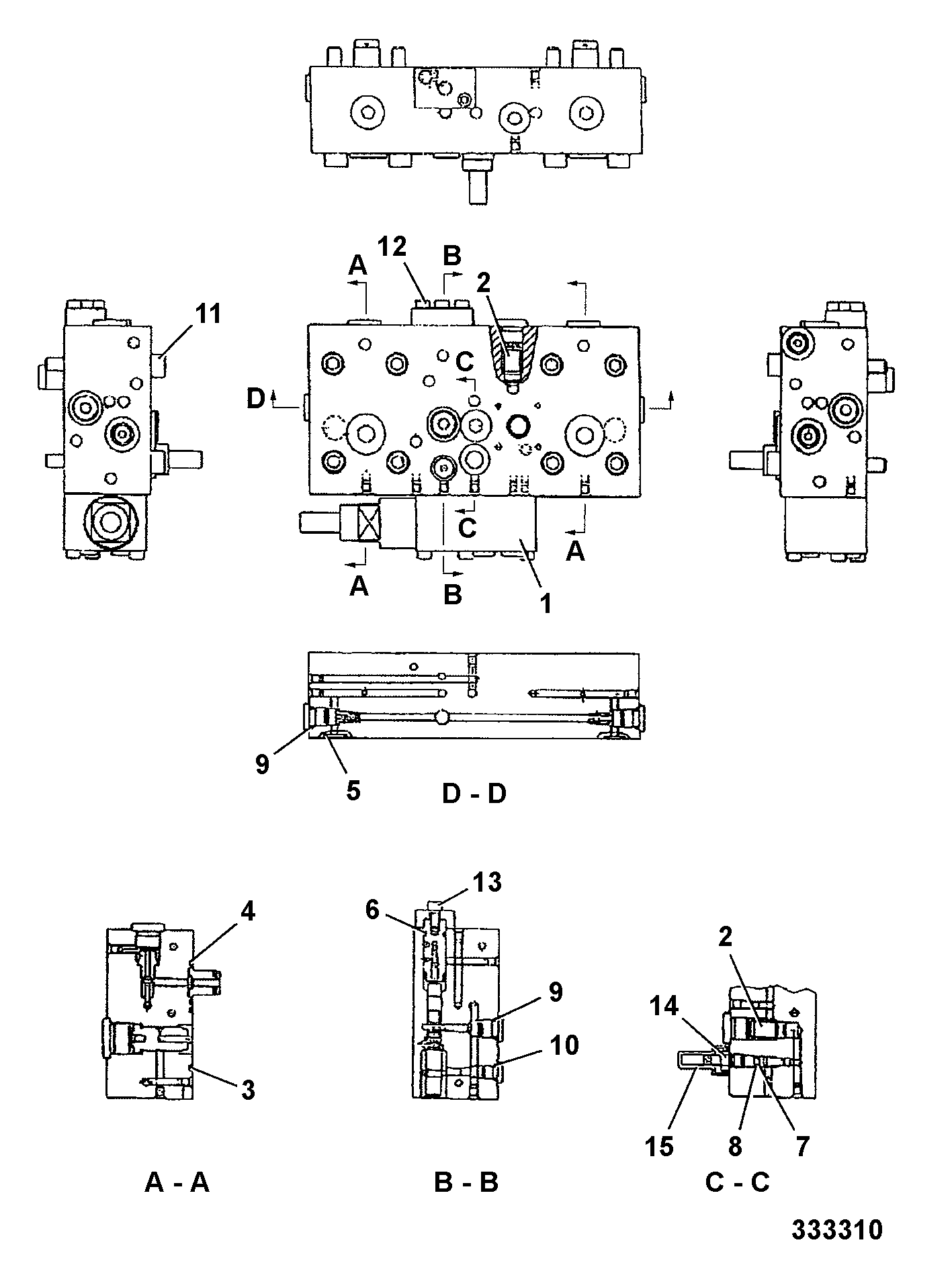 Кольцо уплотнительное 828/10141 JCB