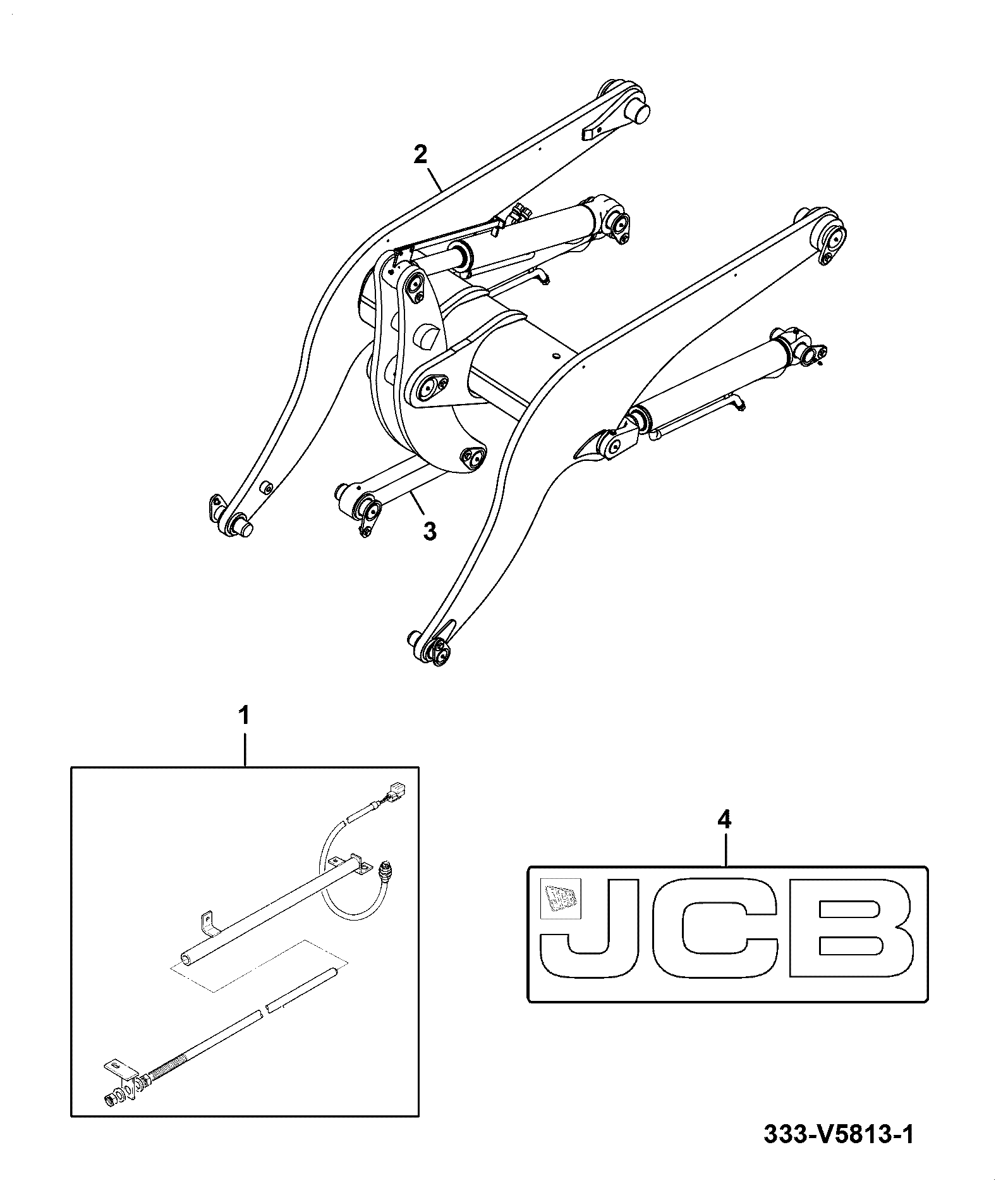 Сборка 333/V5814 JCB