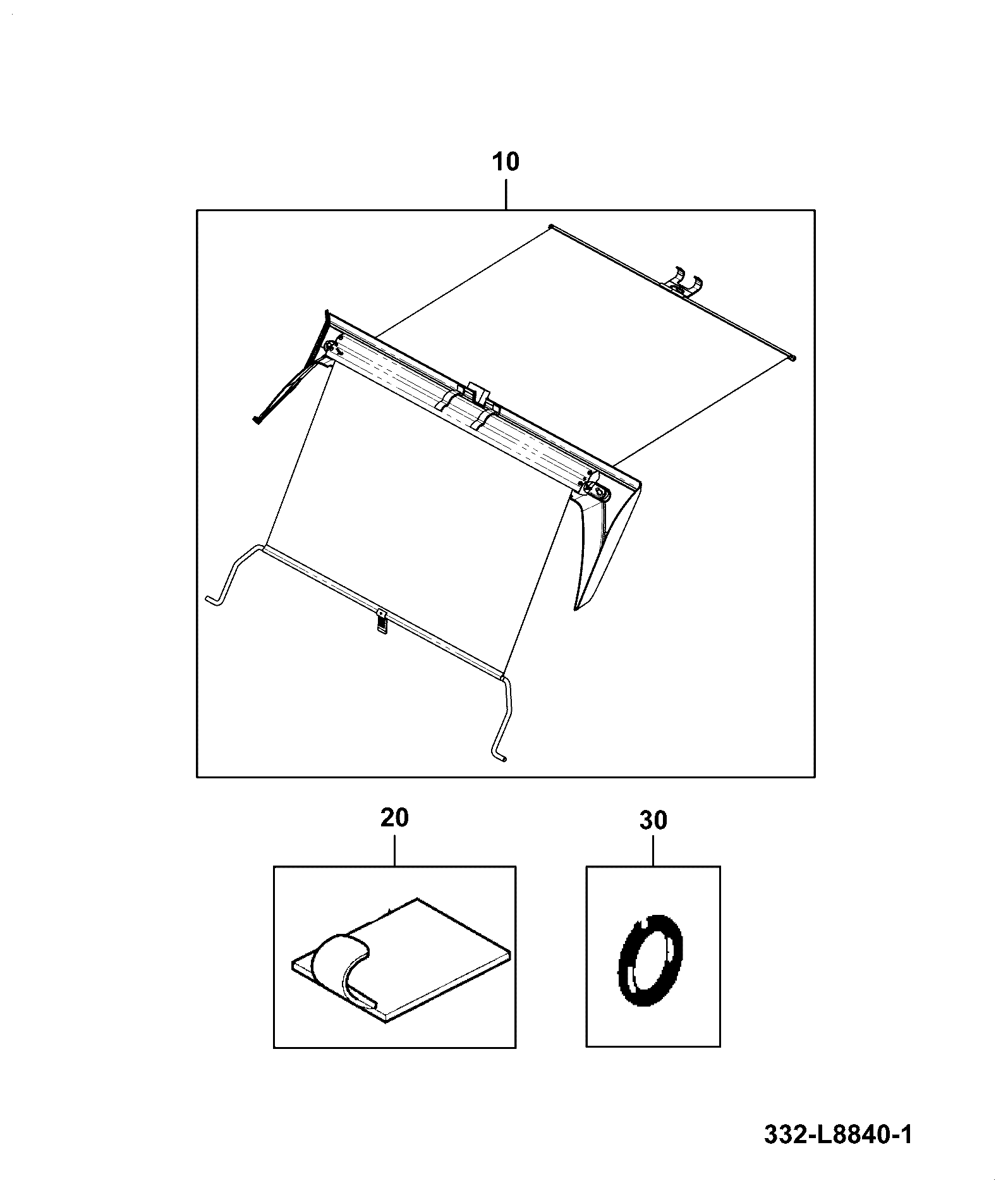 Ролик 332/L8134 JCB