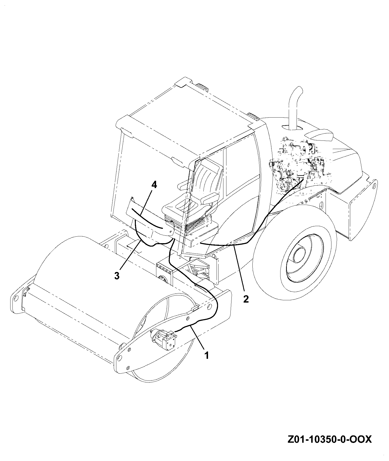 Жгут проводов 7242/80415 JCB