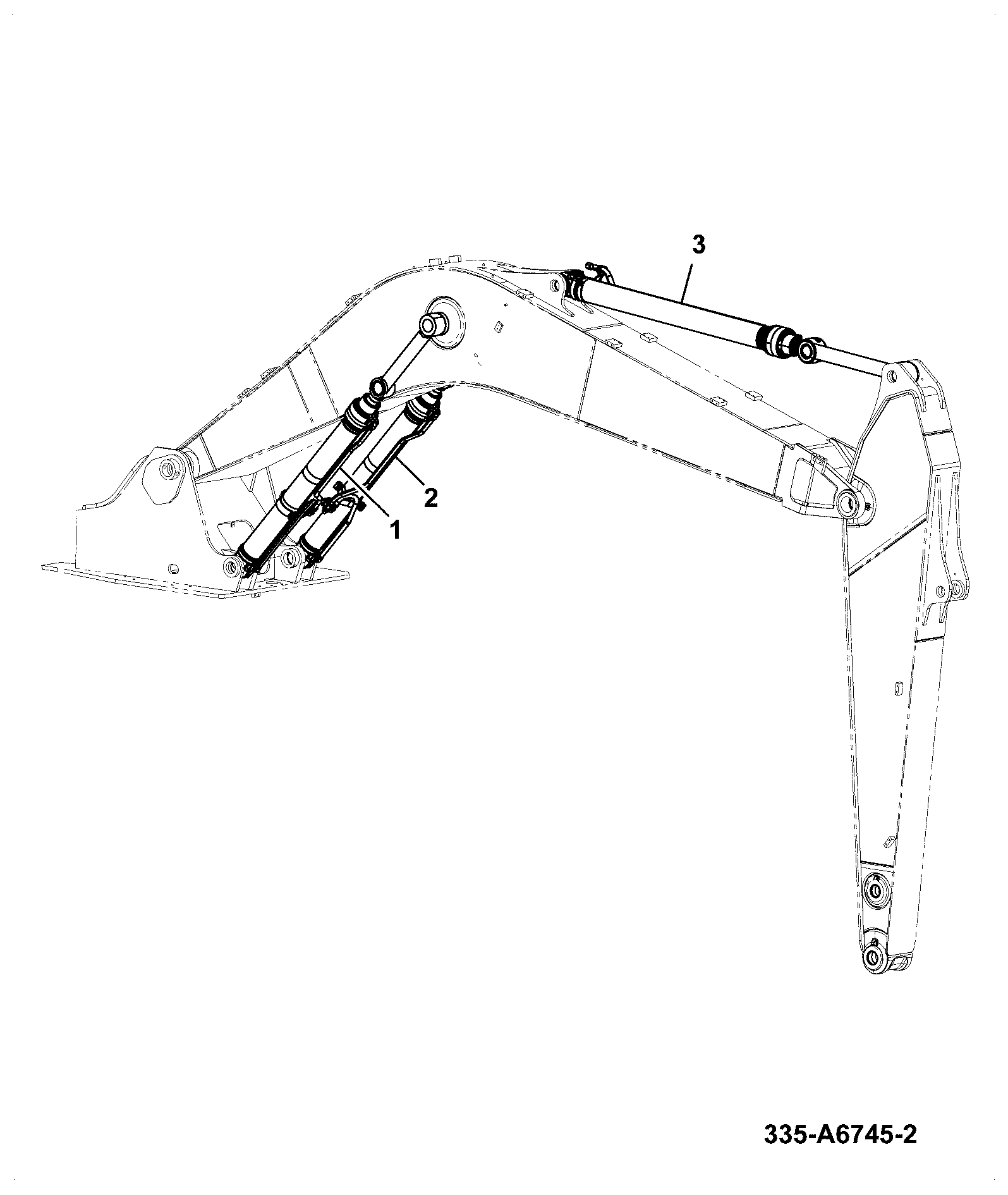 Гидроцилиндр 333/P5358 JCB