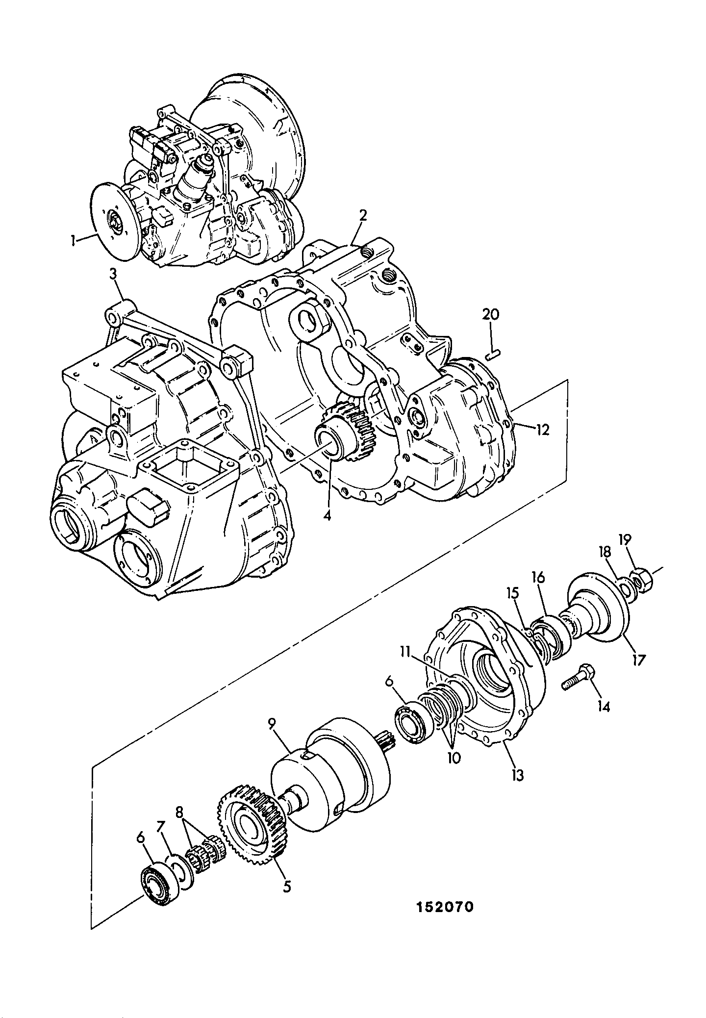 Кожух 445/23301 JCB