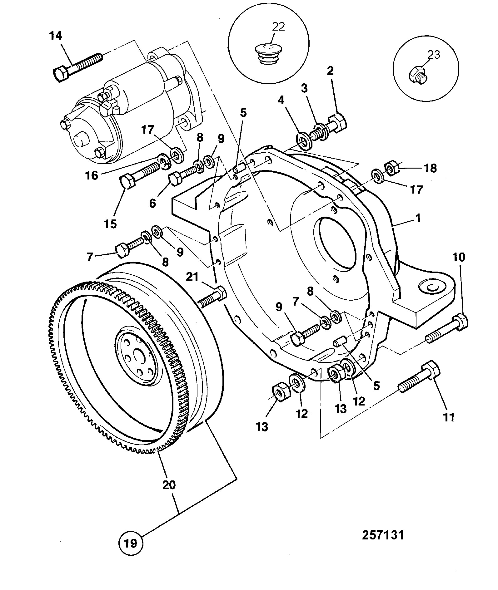 Корпус 234/02818 JCB