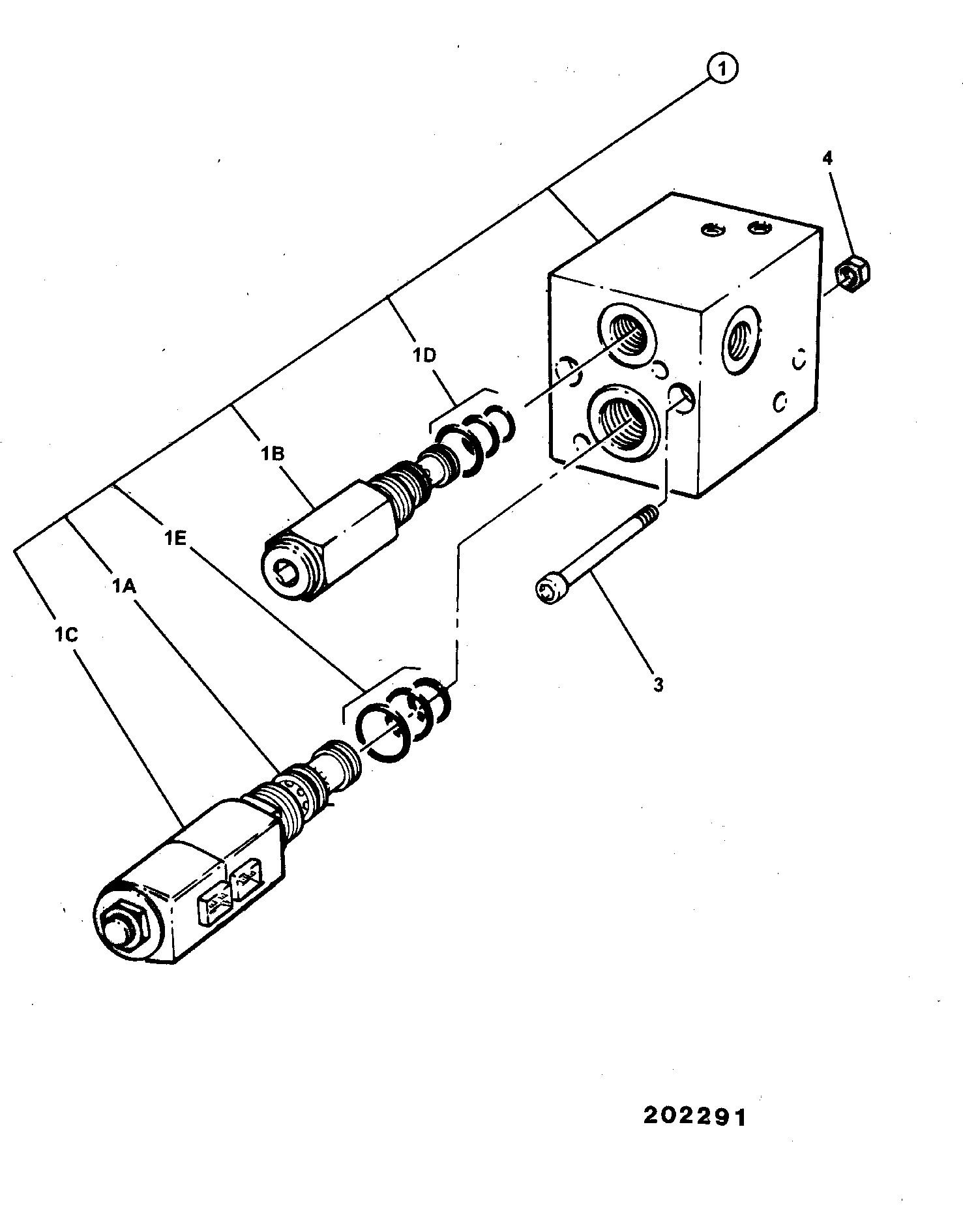 Катушка 25/220557 JCB