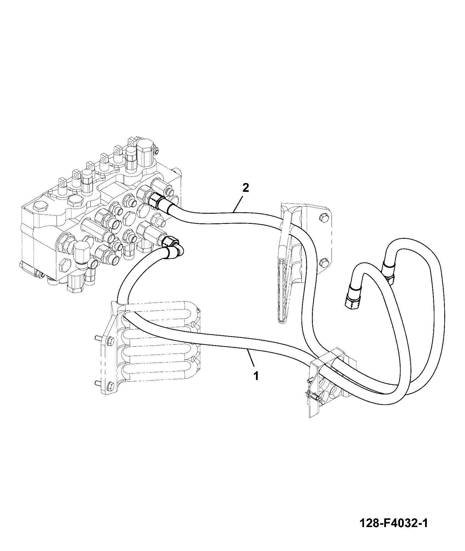 Шланг 335/F3454 JCB