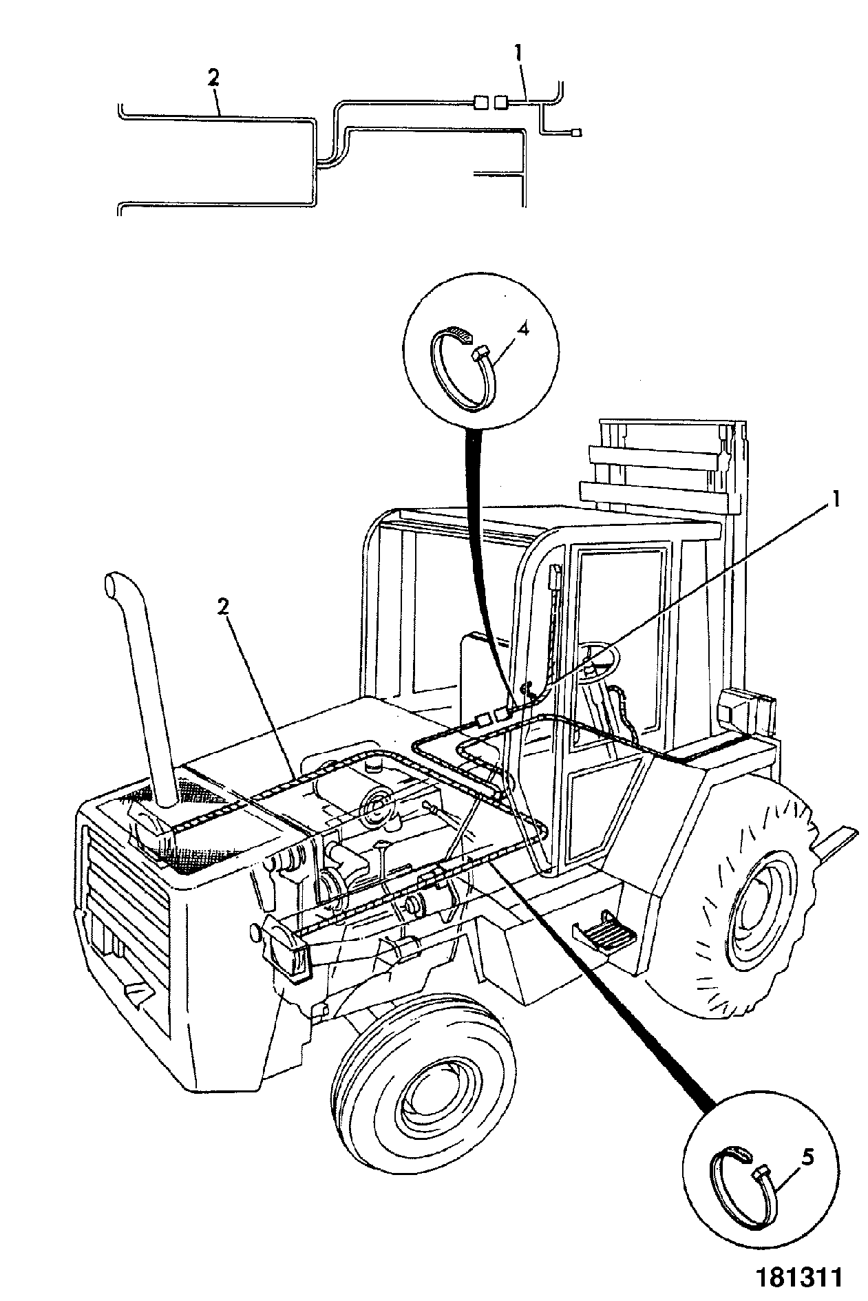 Жгут проводов 333/S2124 JCB